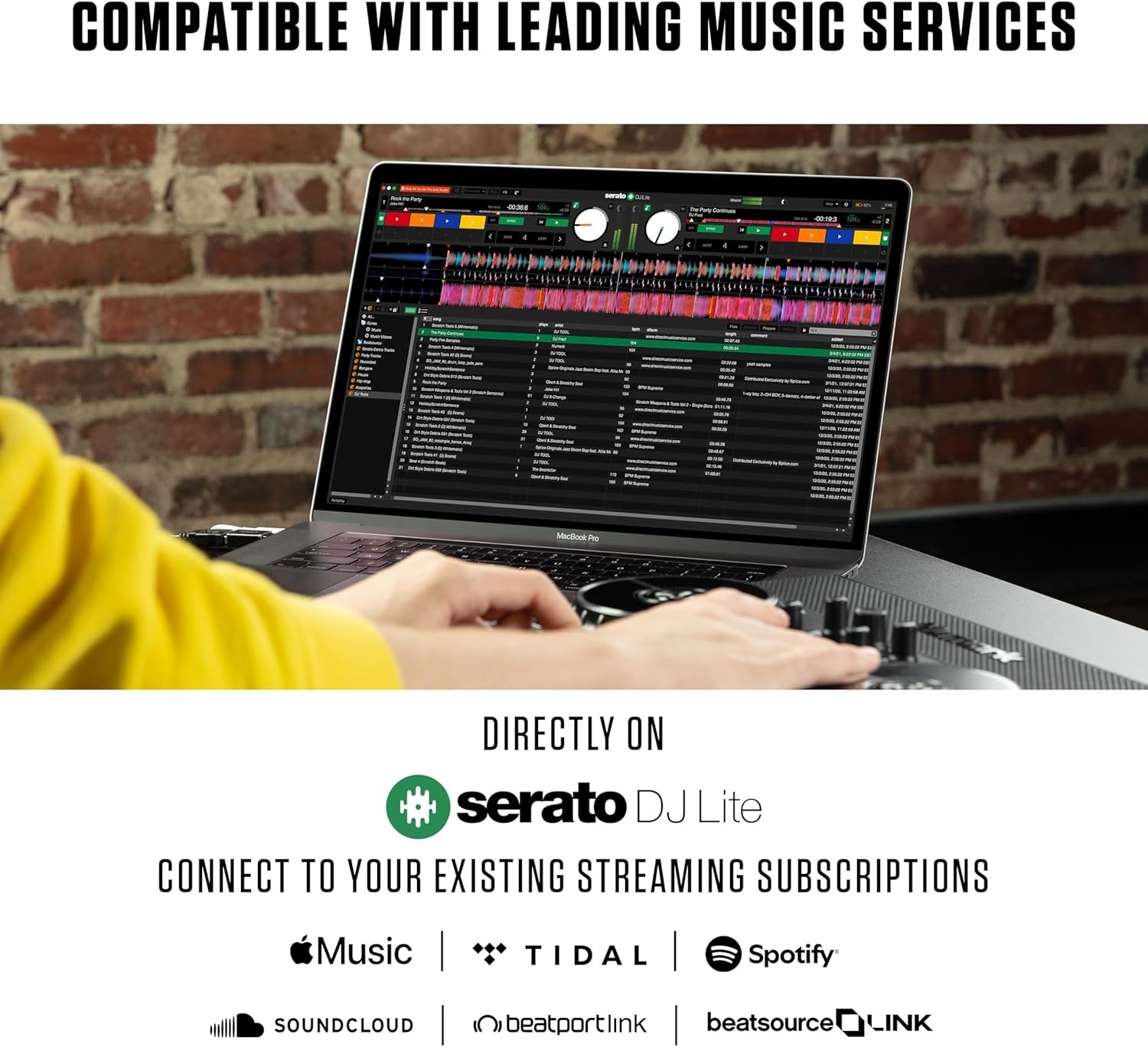Compact DJ Controller with Integrated Audio Interface
