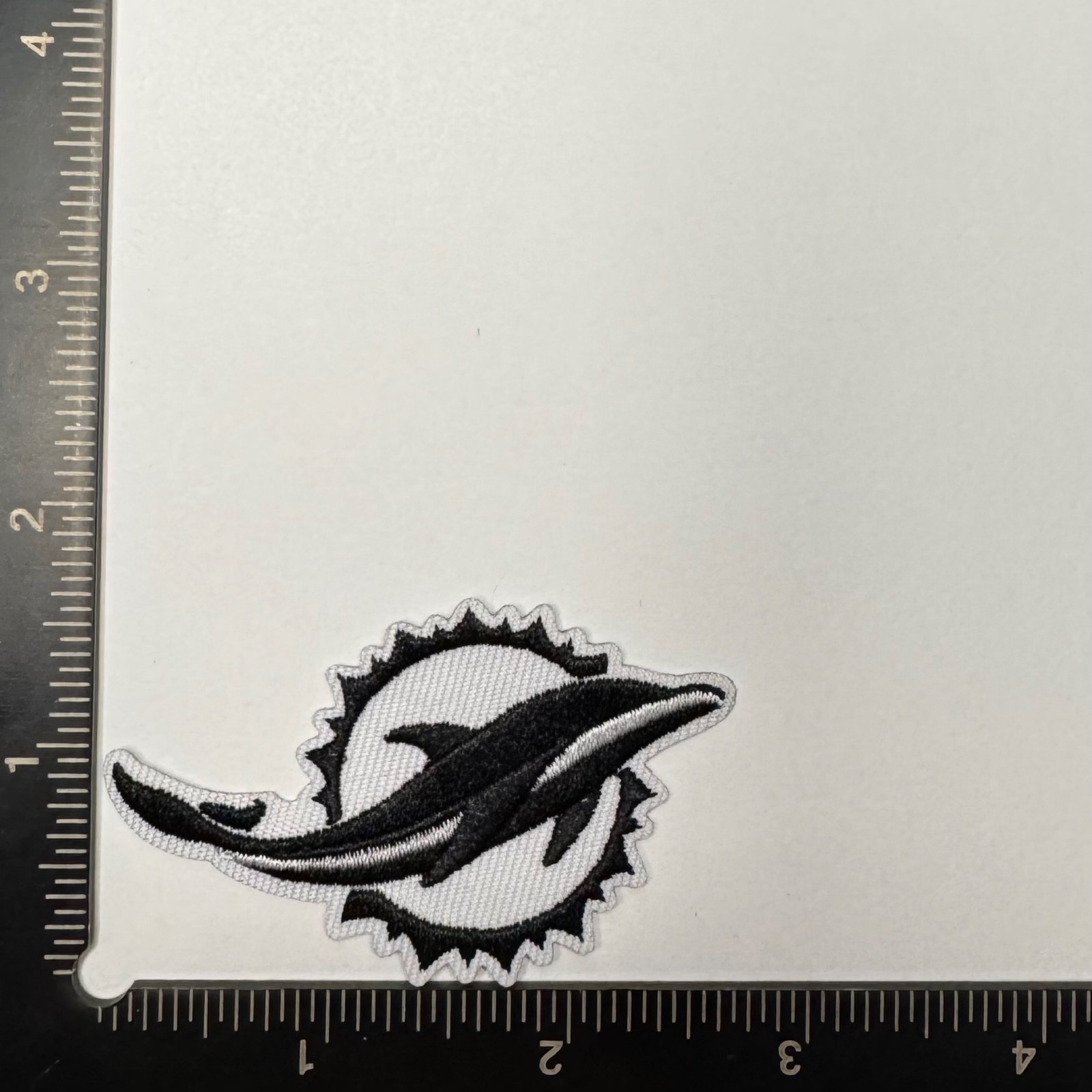 Miami Dolphins Iron/Sew On Embroidered Patch