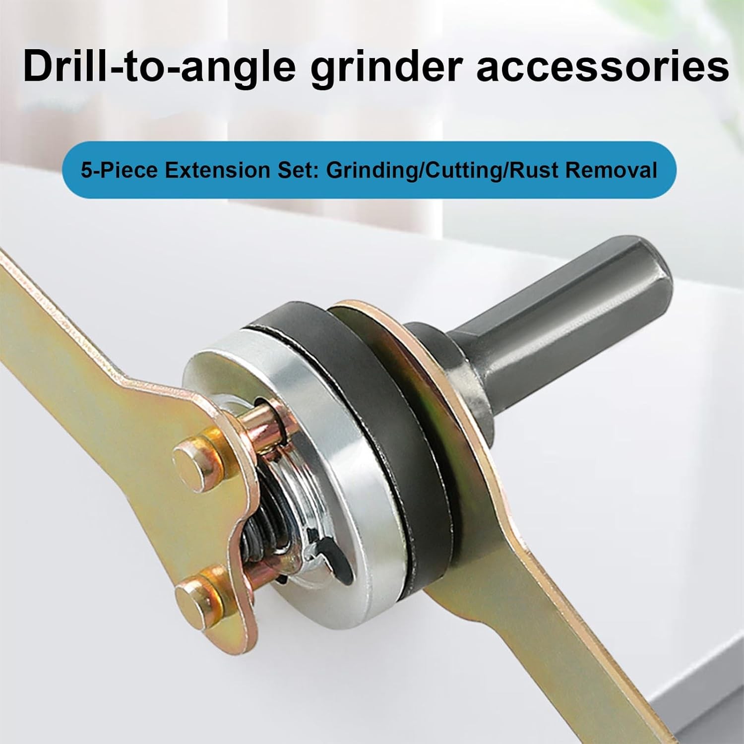 10Pcs Electric Drill Angle Grinder Connecting Rod Set, 10mm Adjustable Rotary Dr