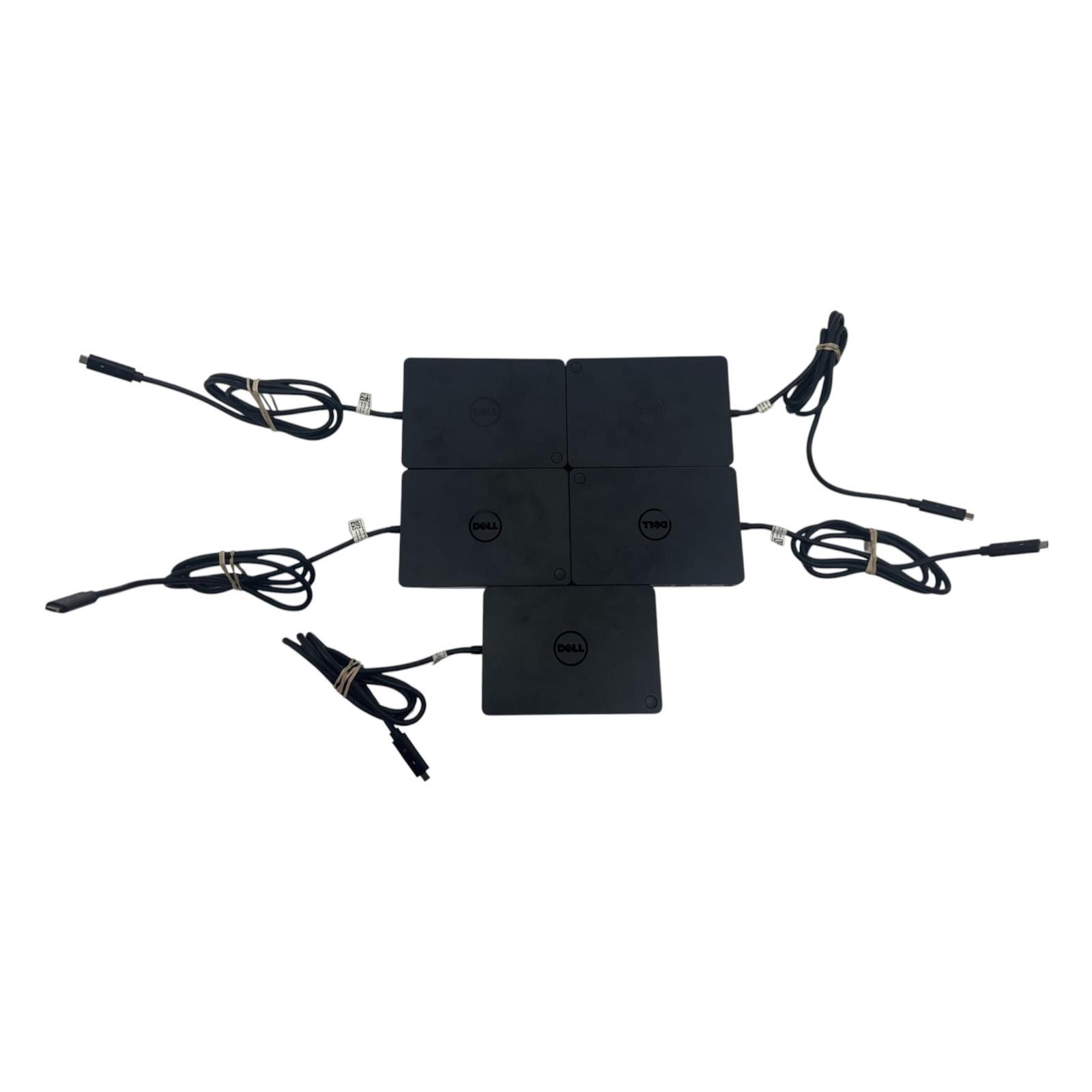 Lot Of 5 Dell K17A WD15 05FDDV USB-C Docking Station K17A001 No Power Adapter