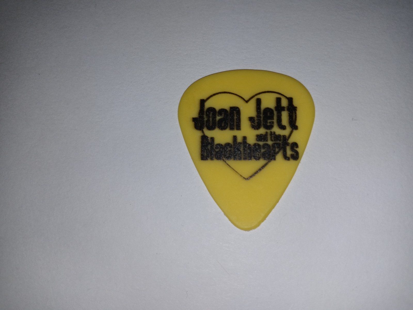JOAN JETT & Blackhearts 2025 Chicago Date Stage Used Concert Tour GUITAR PICK