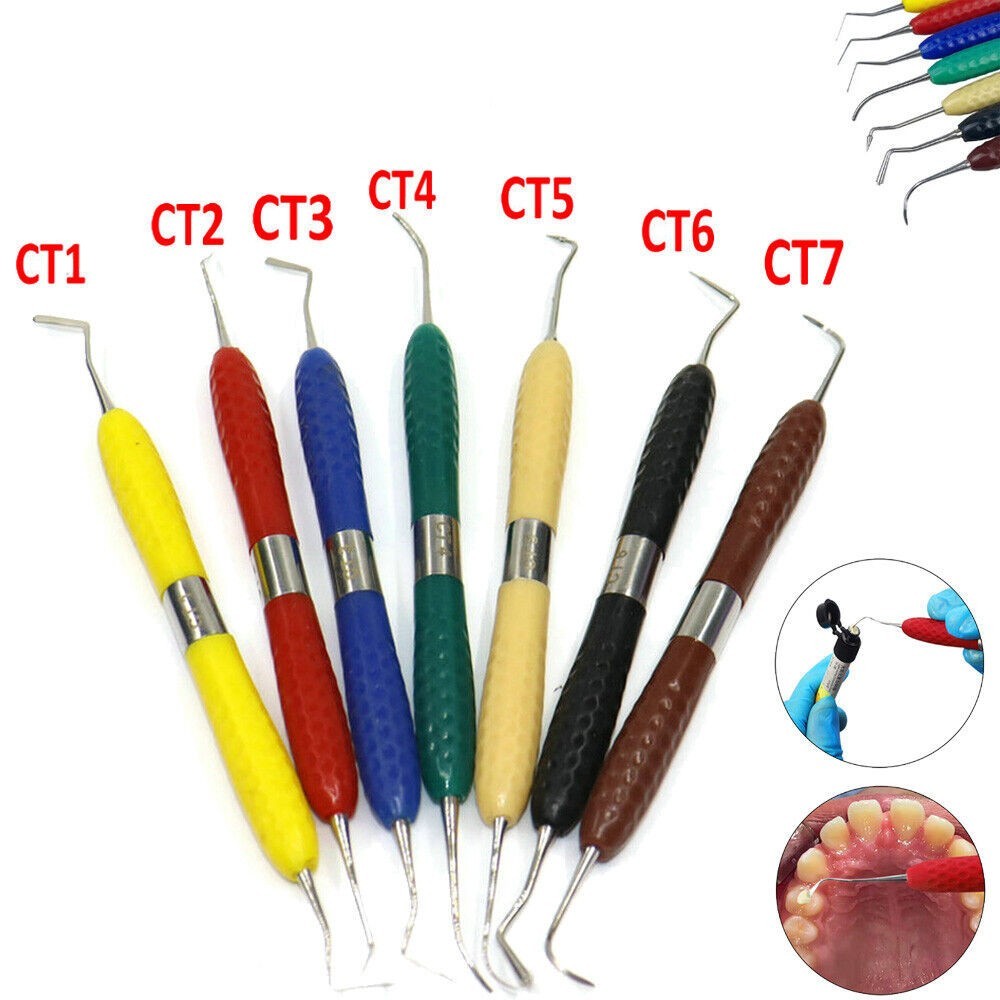 Dental Composite Spatulas Aesthetic Resin Filling Restoration Tool Instrument