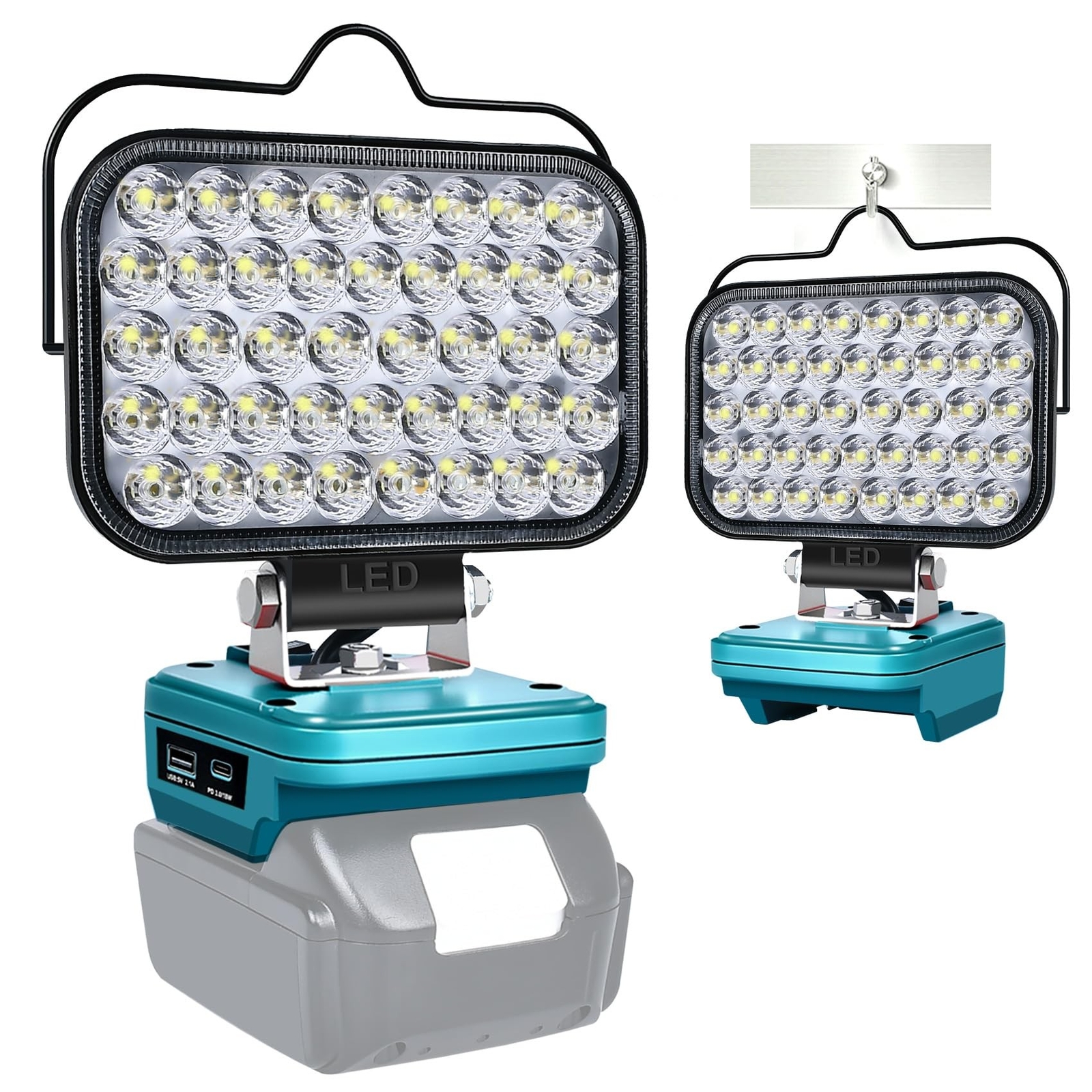 LED Work Light for Makita 18V Battery 108W 5400LM Flashlight,Portable Flood L...