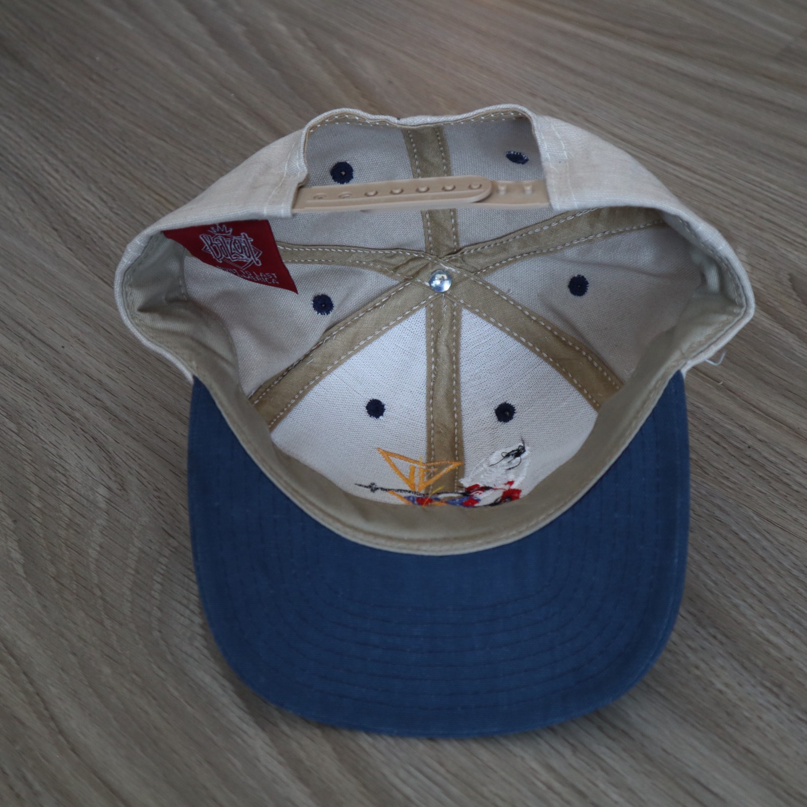 Vintage 90s Grateful Dead Ski Hat Snapback Balzout Skeleton Adjustable Rock RARE