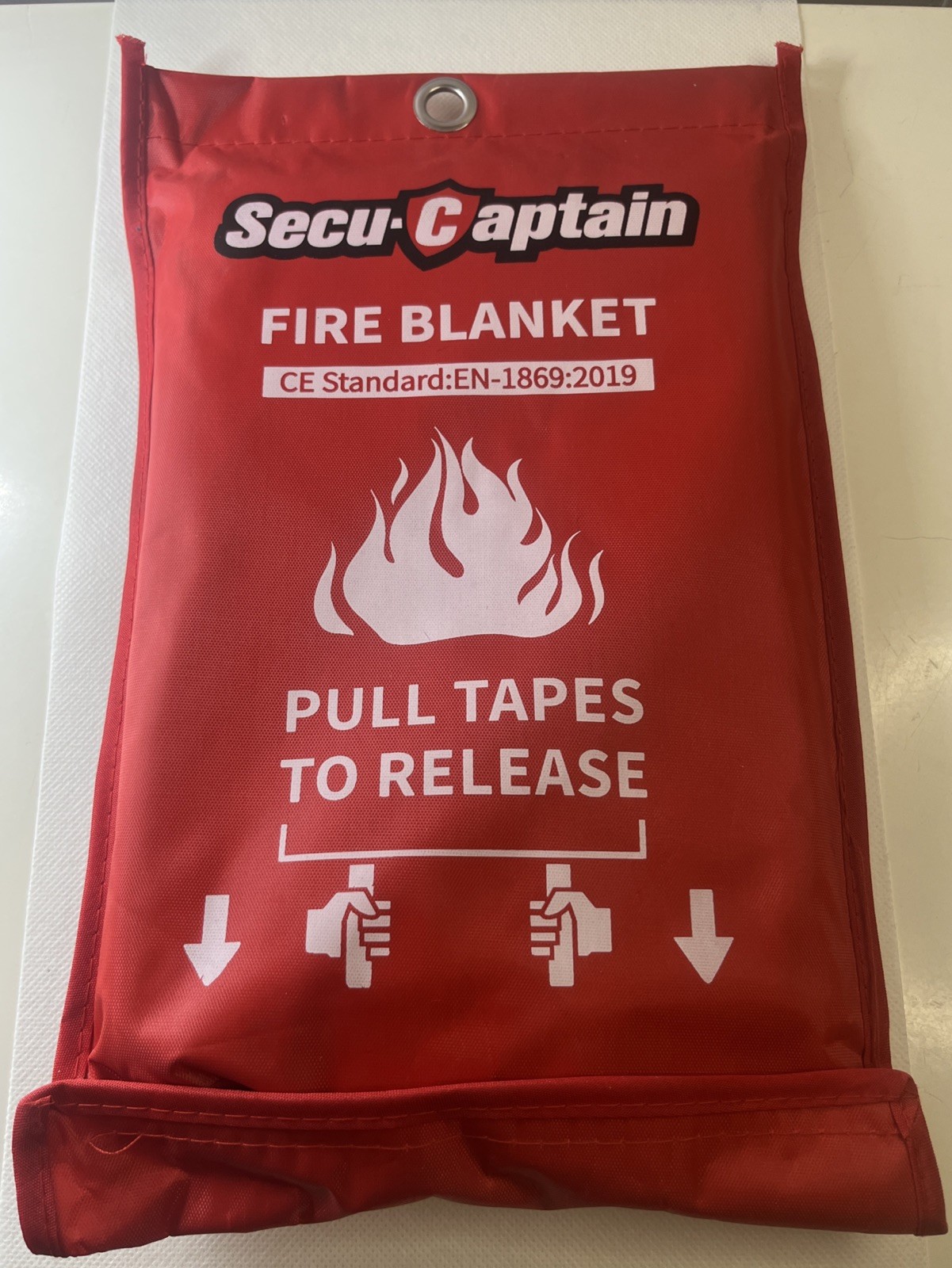 Secu-Captain Fire Blanket CE Standard :EN-1869-2019 Flame Suppression Fiberglass