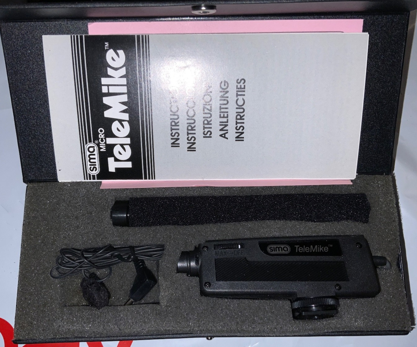 Sima Micro TeleMike Microphone - Open Box