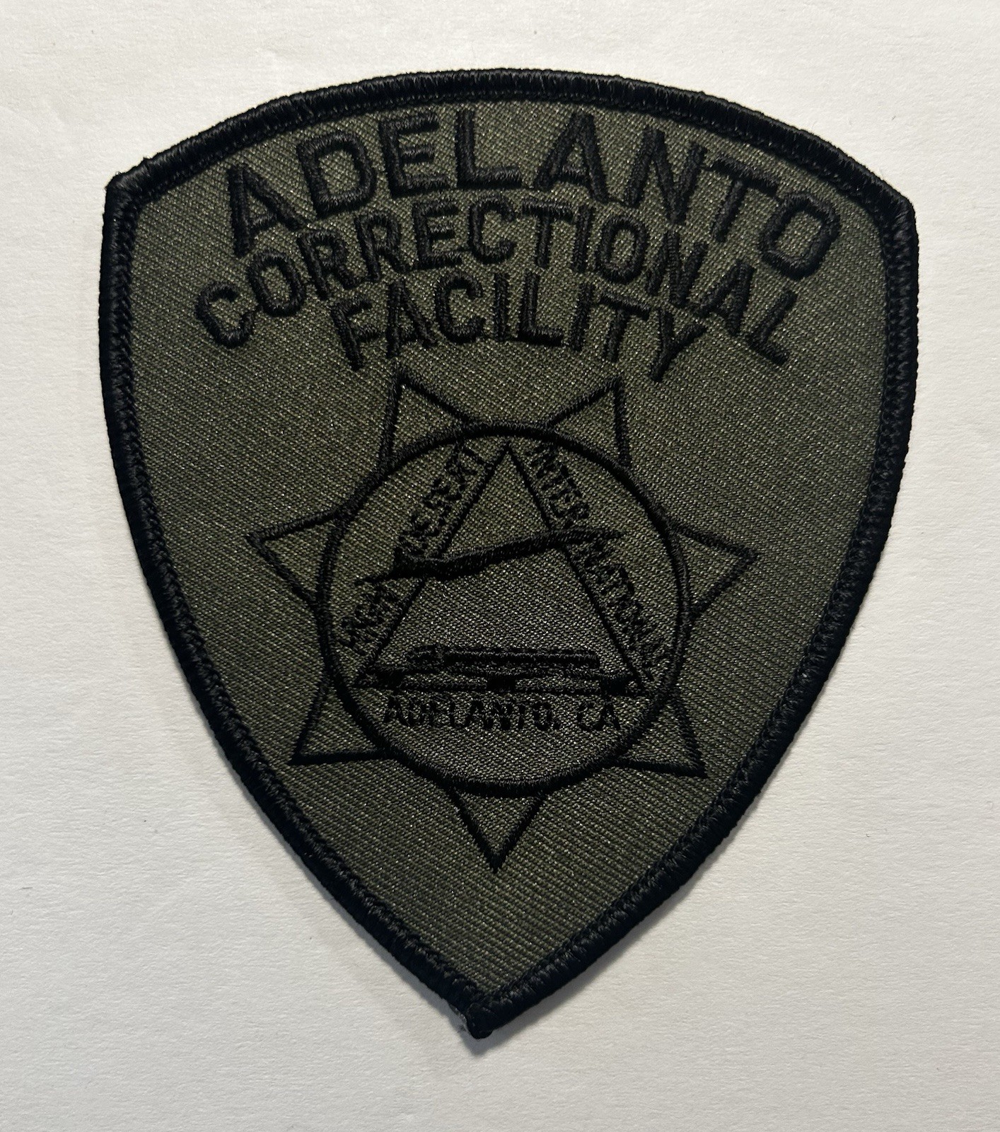 CALIFORNIA ADELANTO CORRECTIONAL FACILITY SUBDUED SWAT SAN BERNARDINO CO #D33