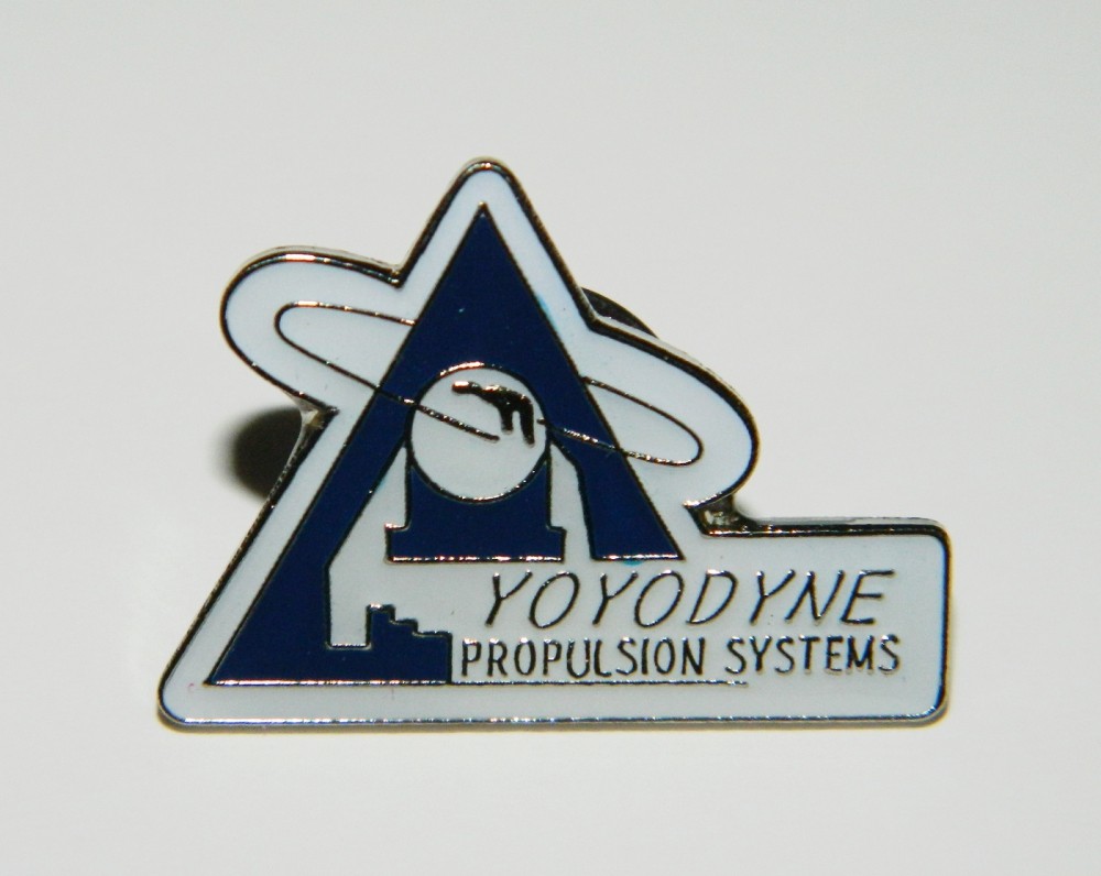 Buckaroo Banzai Movie Yoyodyne Propulsion Institute Metal Enamel Pin NEW UNUSED
