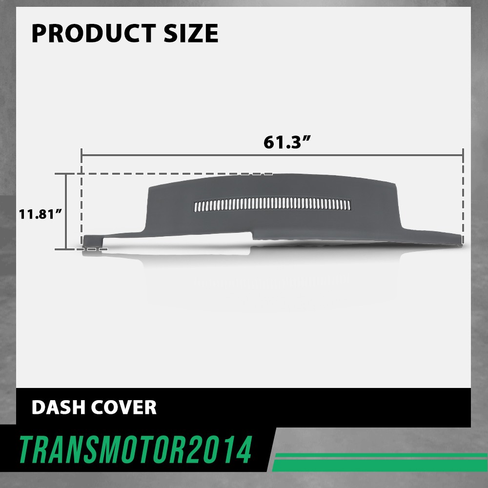 Fit For 1988-1994 Chevrolet GMC C/K 1500 2500 Pickup Blazer Dash Cover Cap Gray