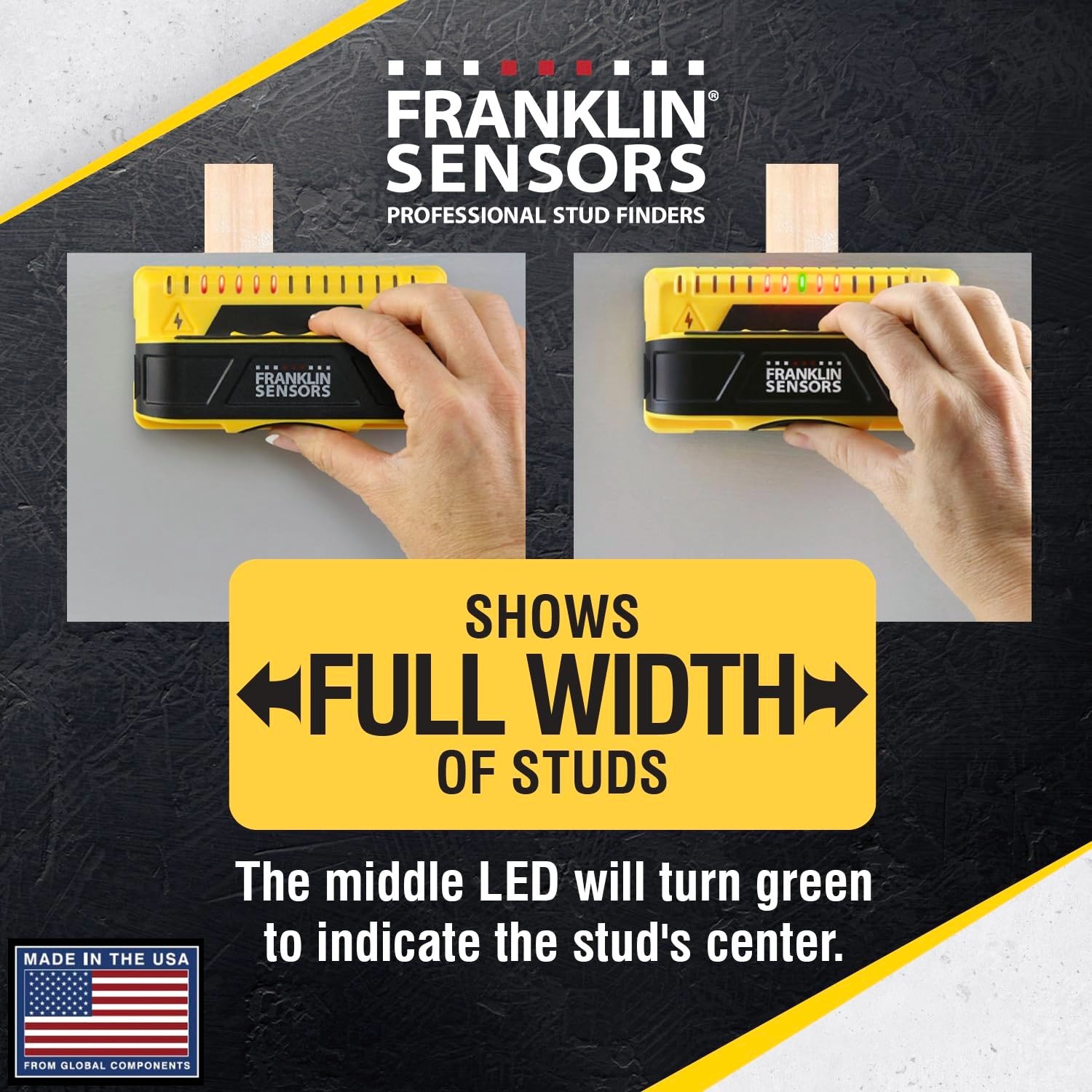X990 9-Sensor Stud Finder with Live Wire Detection - Ultimate Accuracy Awaits