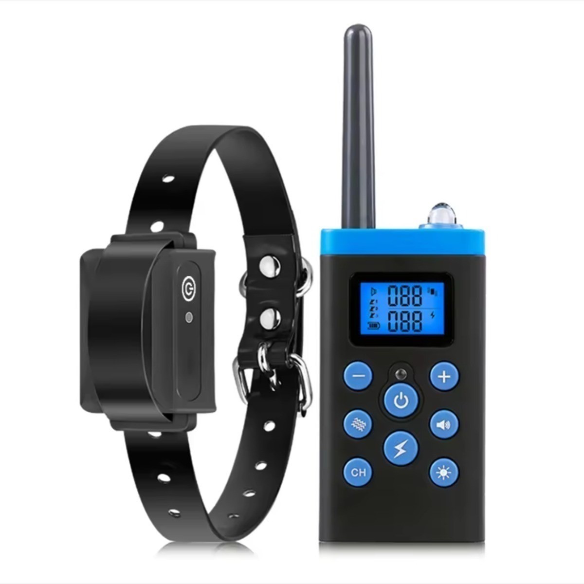 3300 FT Remote Dog Shock Training Collar Rechargeable Waterproof LCD Pet Trainer