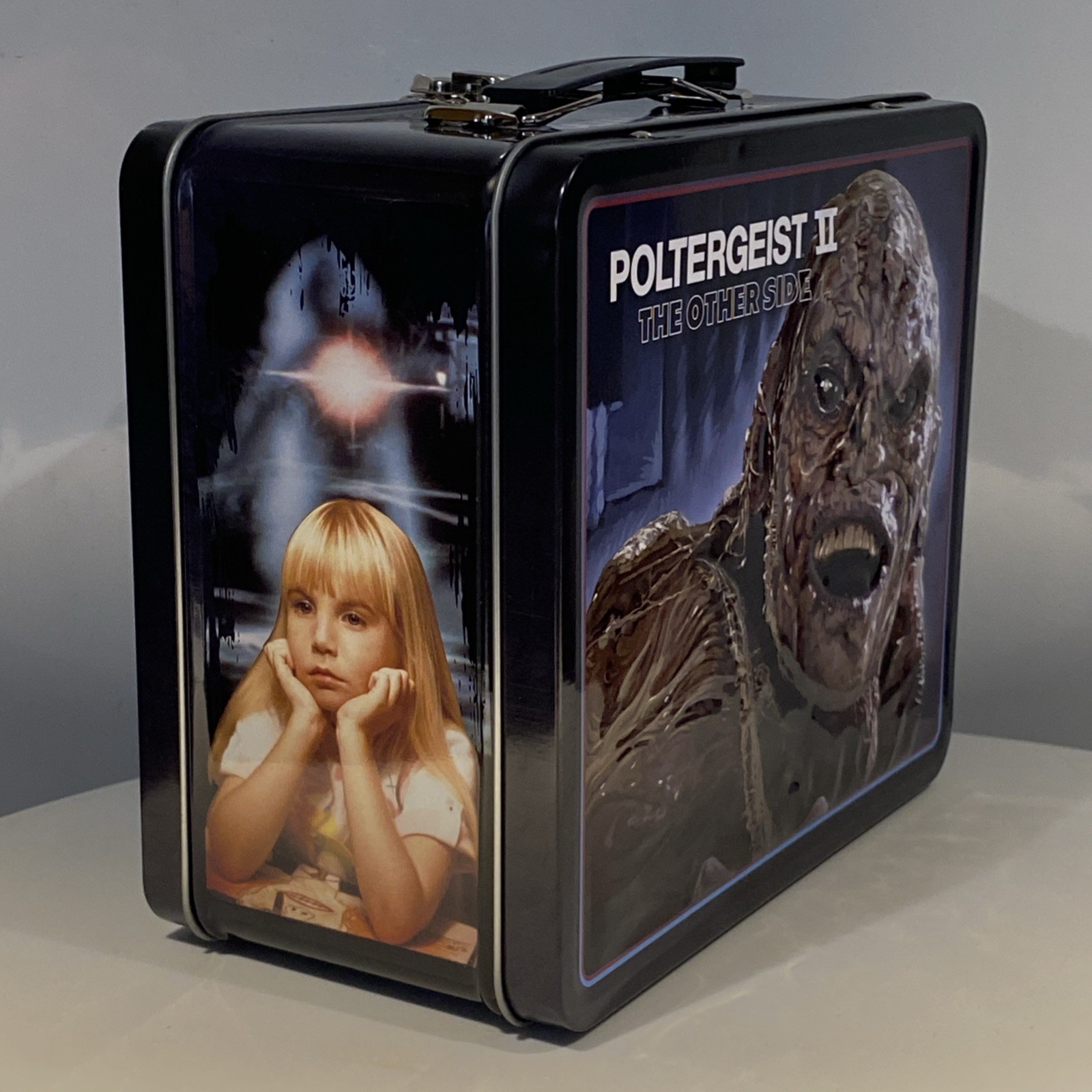 New Poltergeist 2 Double Sided Lunch Box/Tin Tote Complete