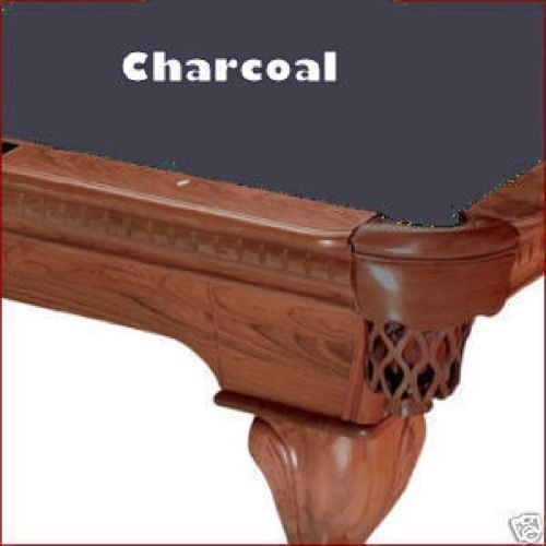 7' Charcoal ProLine Classic TEFLON Billiard Pool Table Cloth Felt - SHIPS FAST!