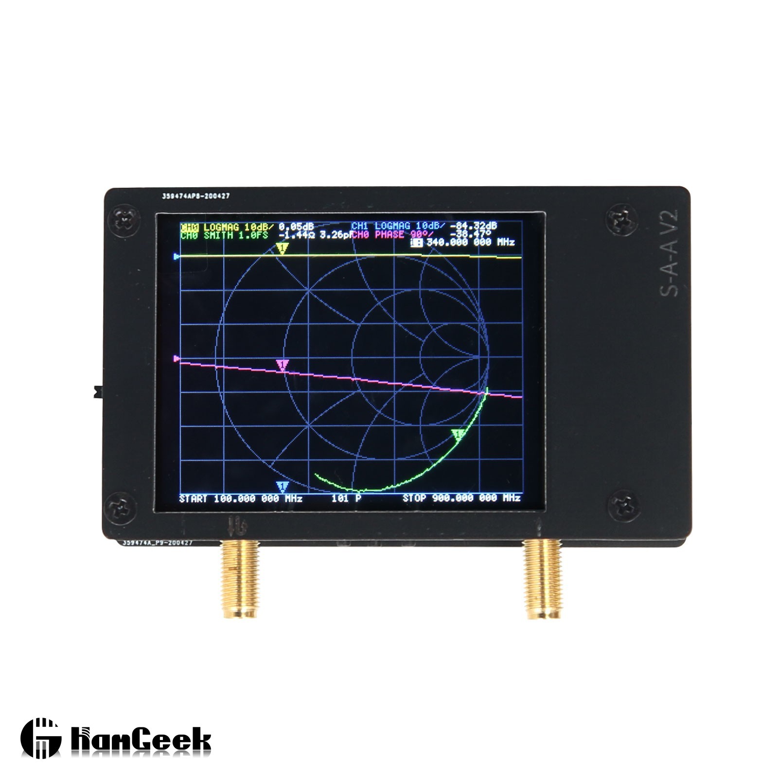 50kHz-3GHz Vector Network Antenna Analyzer For Shortwave HF VHF UHF