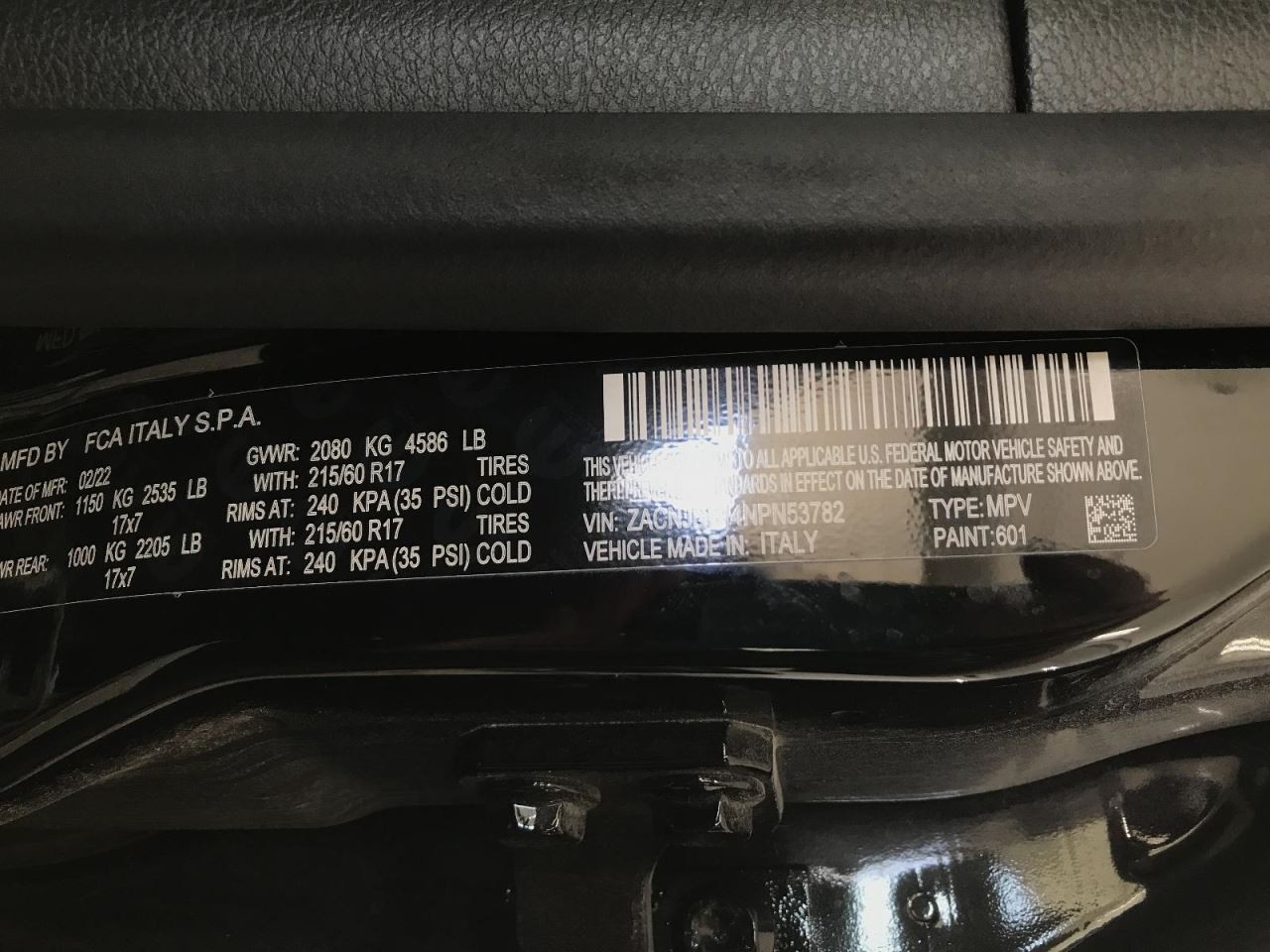 Complete Console Front Floor Fits 19-23 RENEGADE 966326