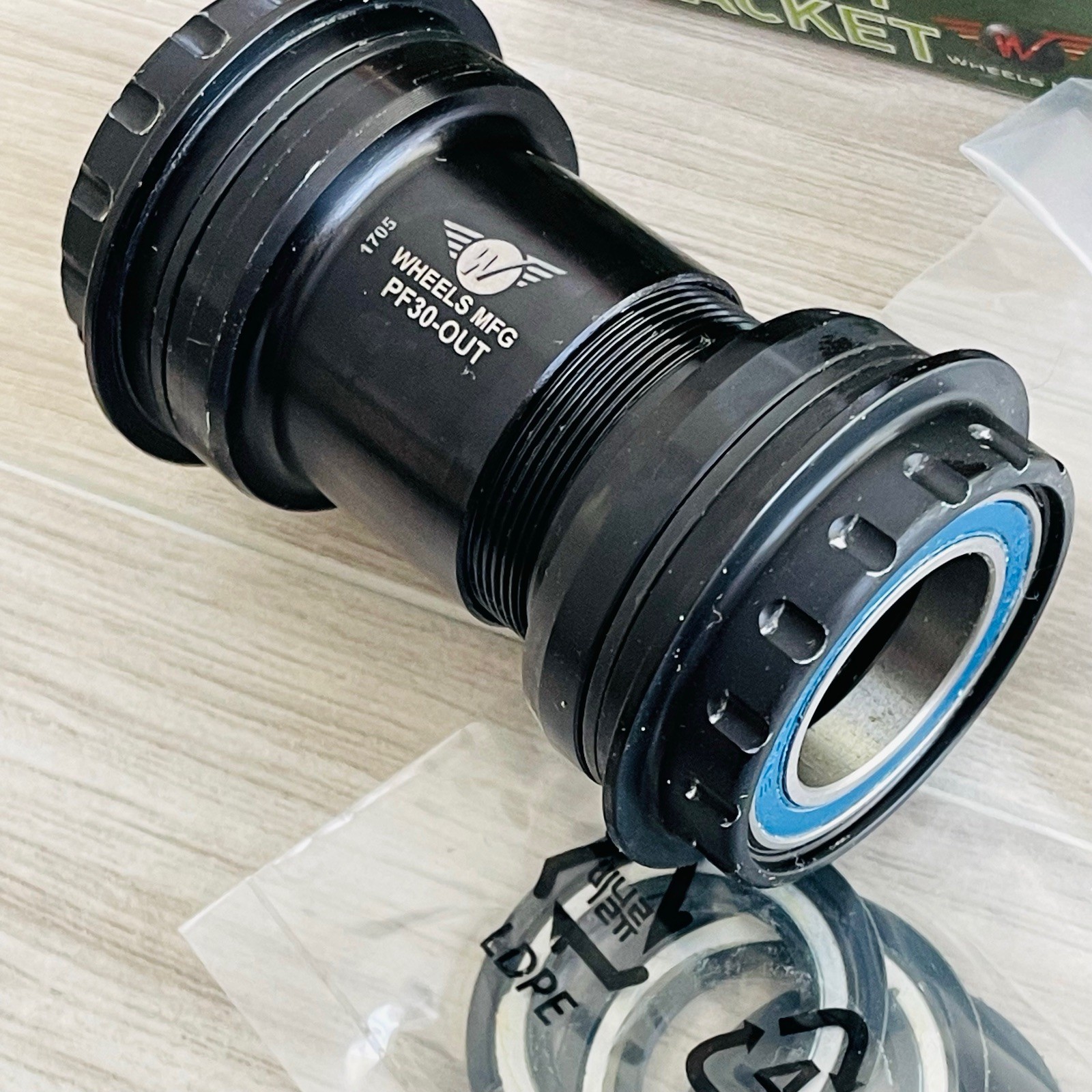 Wheels Manufacturing PressFit 30 THREADED External BB ABEC-5 PF30-THD-AC