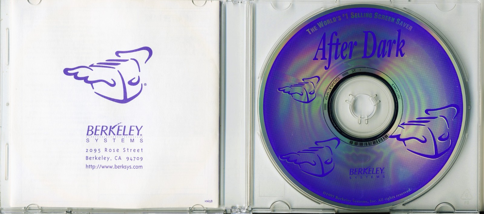 Berkeley Systems Screen Savers "After Dark" 1995 cd-rom