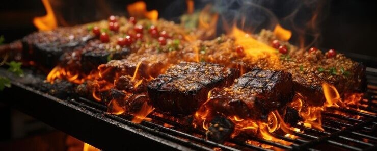 Nebraska Grill Master Steak Pack Ribeye T-Bone Sirloin Grass Fed USDA mRNA Free
