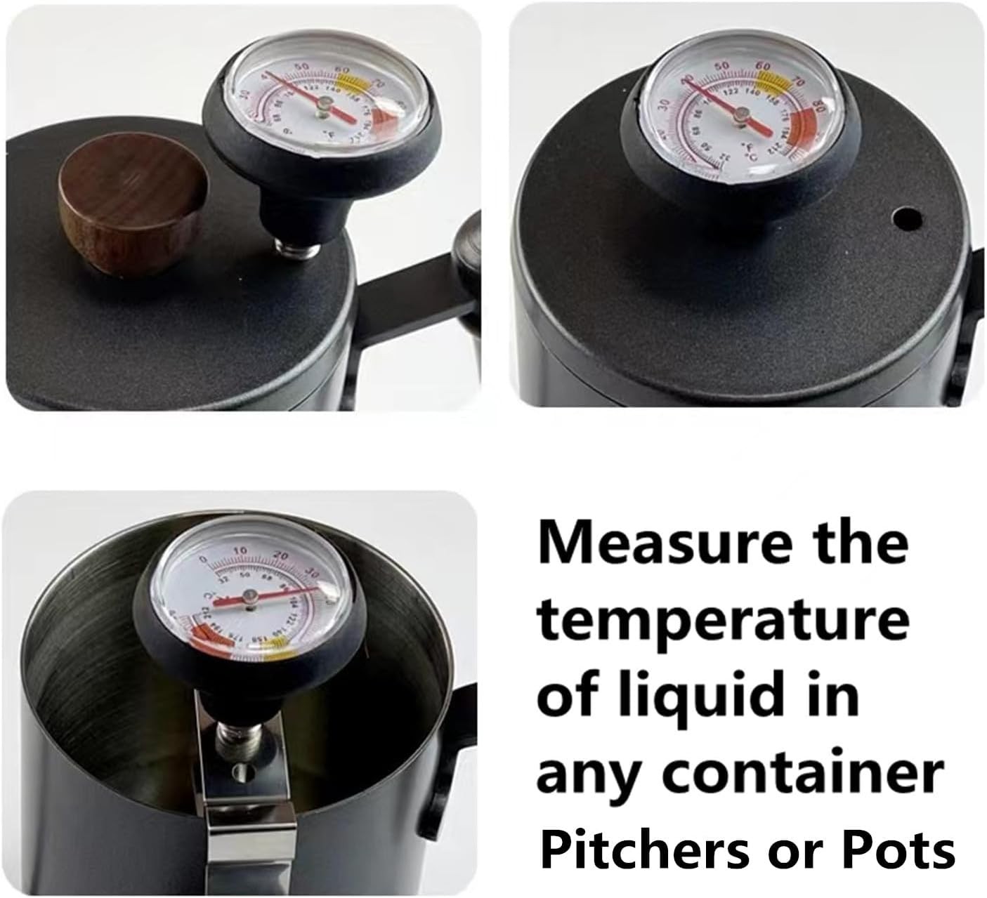 Milk Frothing Thermometer for Coffee Chocolate Cappuccino Frothy Milk Foam Stain