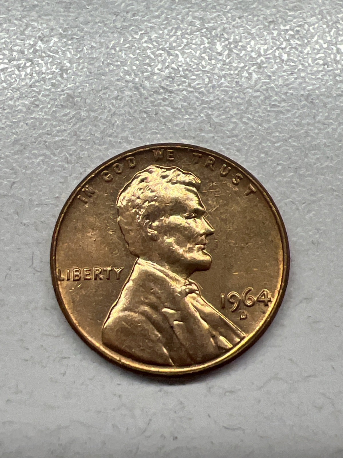 1964-D Uncirculated Lincoln Memorial Cent Penny (B)  Speedy Free Shipping