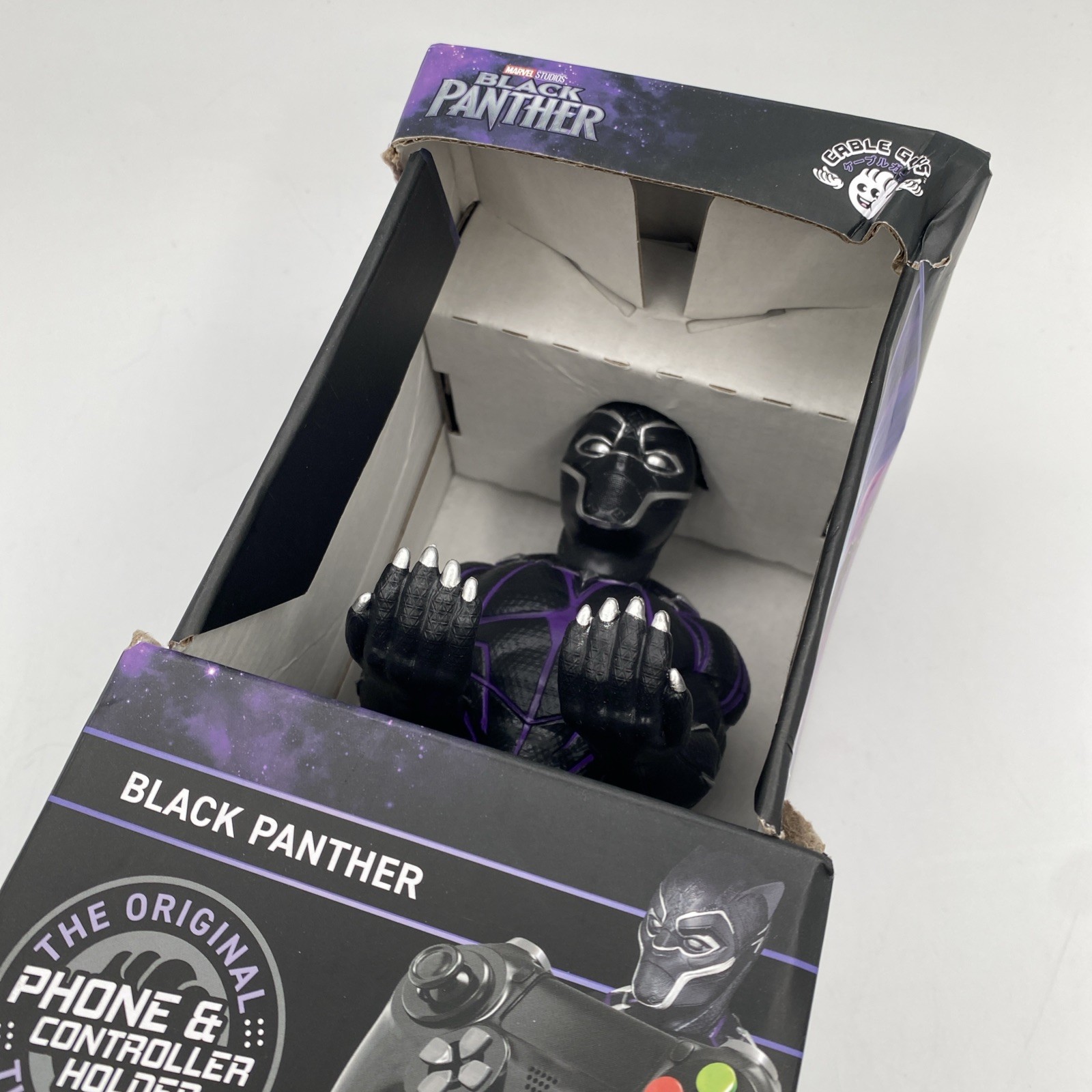 Marvel Comics Black Panther Gaming Controller Accessories Holder & Phone Holder