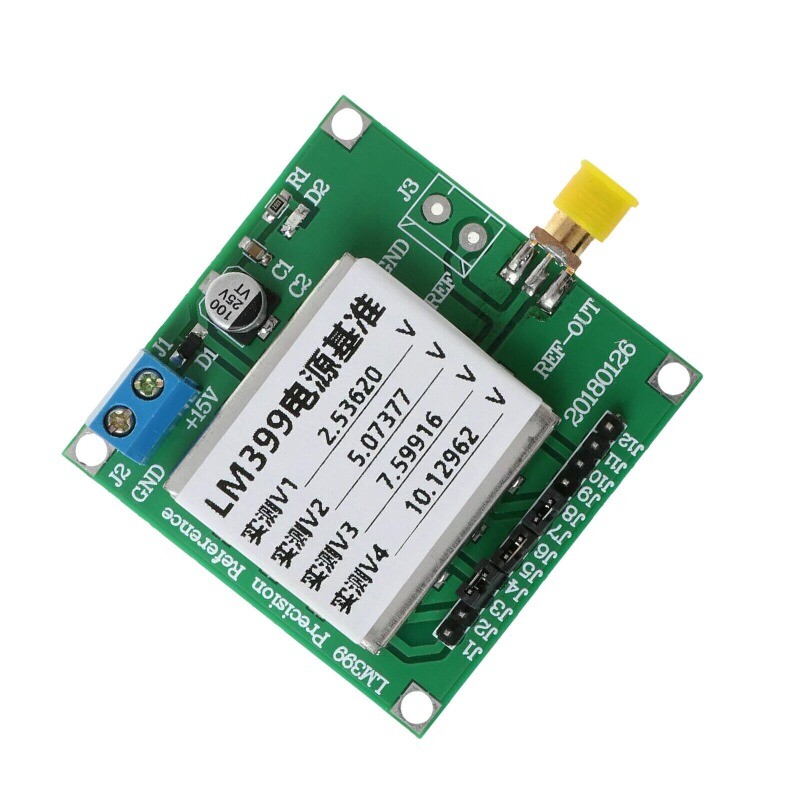 Voltage Reference Source 10V/7.5V/5V/2.5V For Voltmeter Calibratione LM399 4-CH