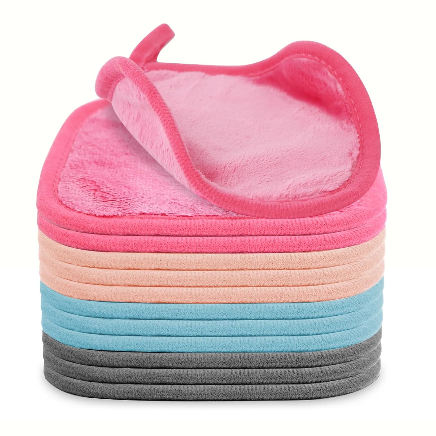 Makeup Remover Cloth 12 Pack, Ultra Soft and Reusable Microfiber Makeup Remover