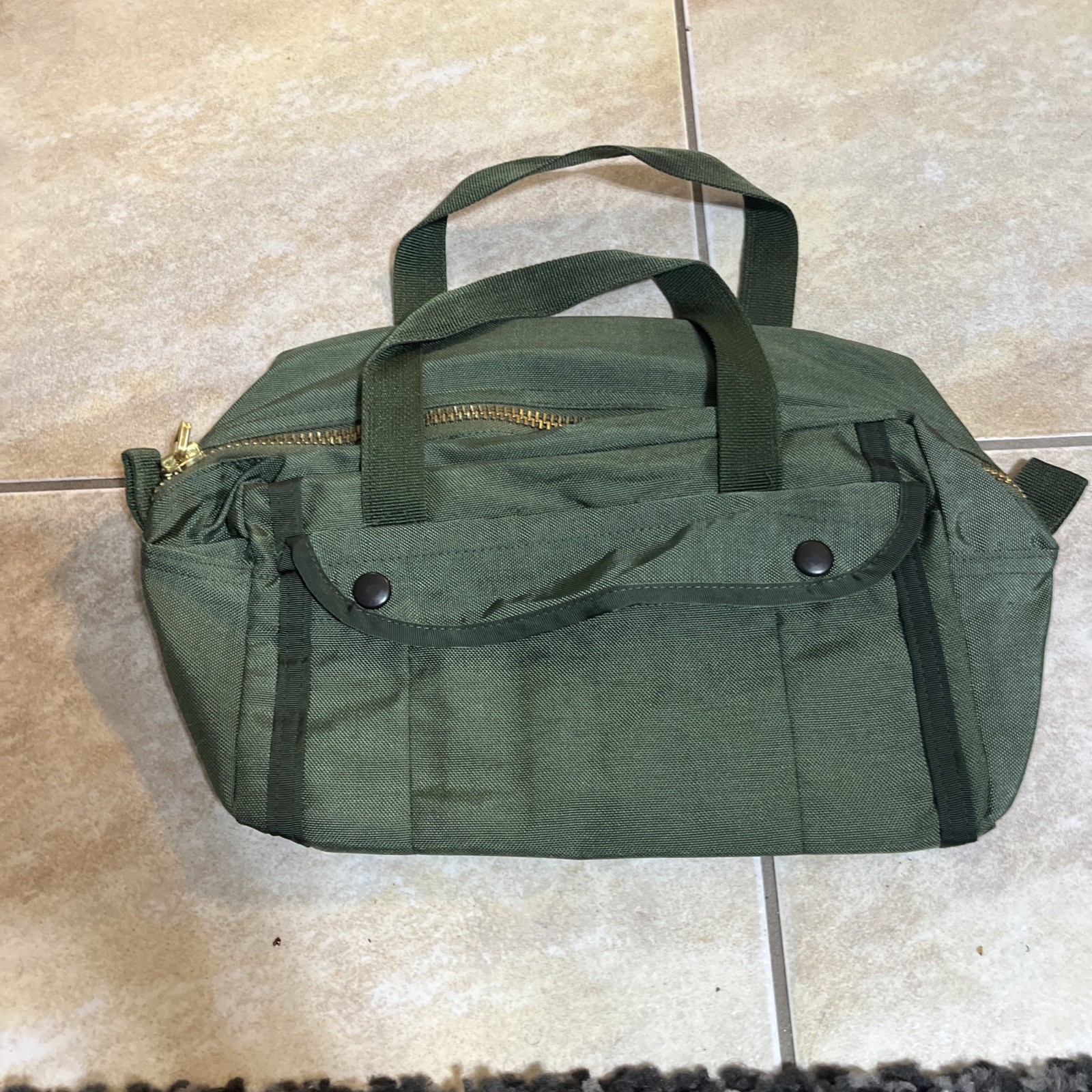 Mechanics Tool Bag Olive Drab Nylon NOS
