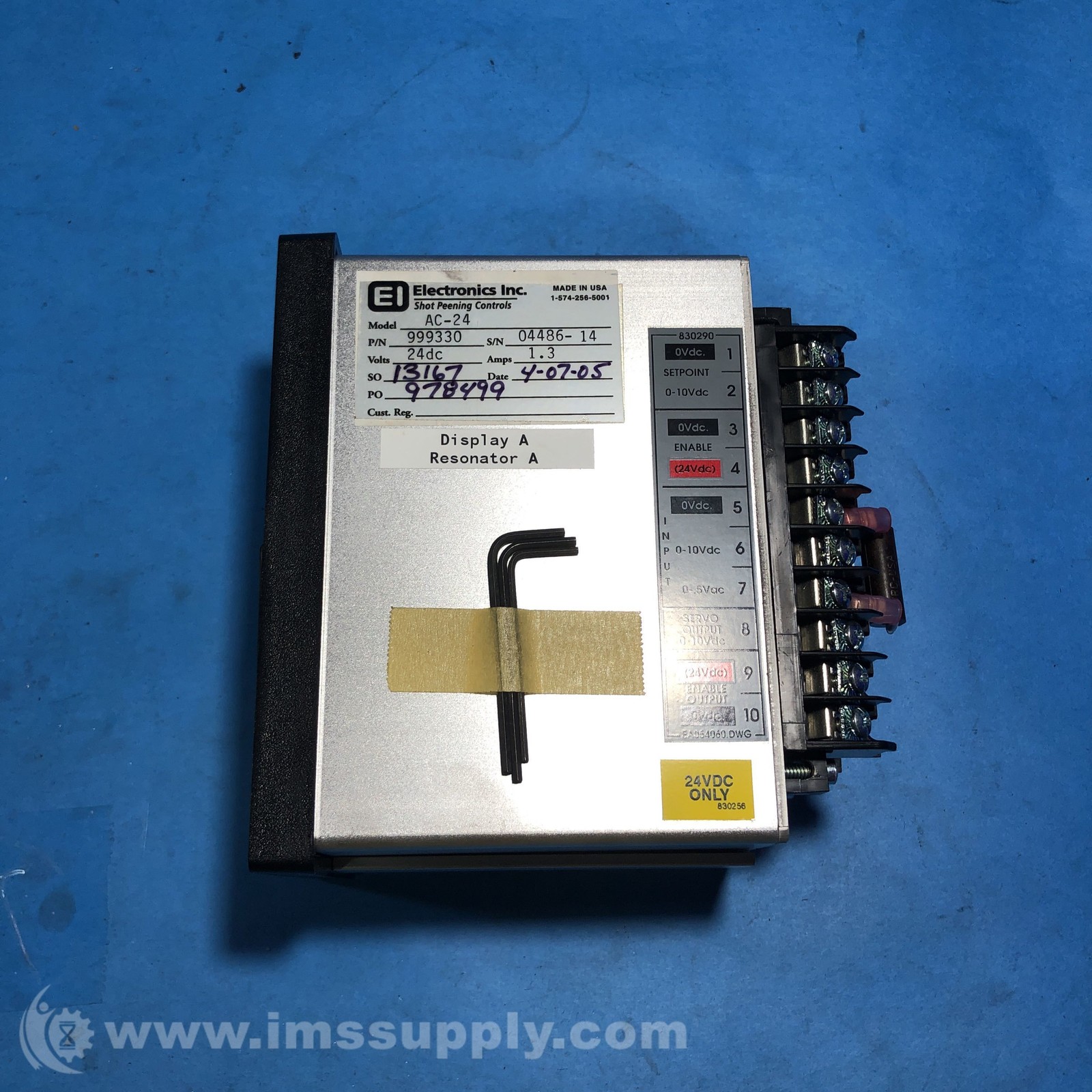 Electronics Inc AC-24 Amperage Controller FNIP