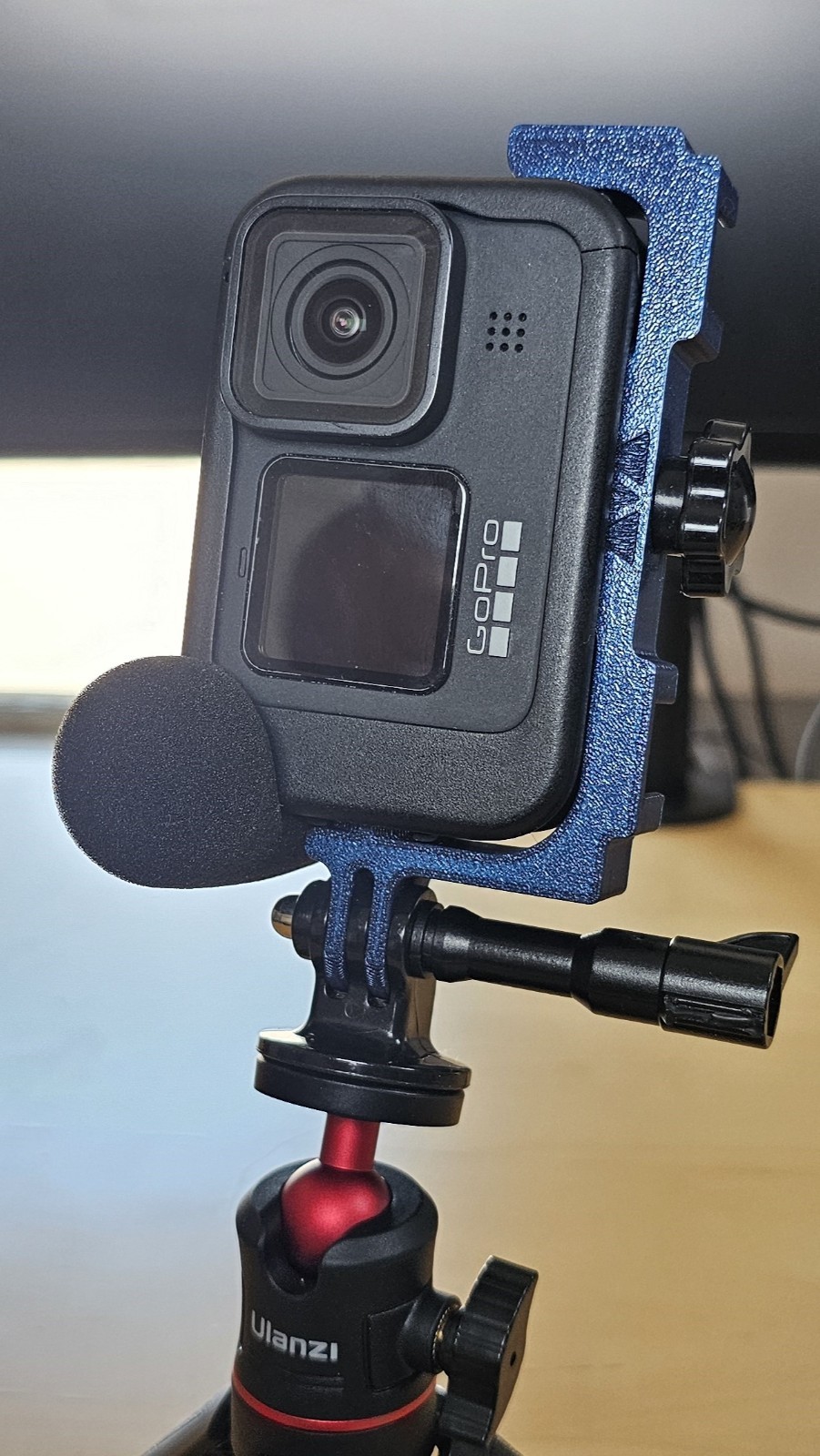 Vertical Mount for GoPro with Media Mod (Hero9, 10, 11, 12, & 13)