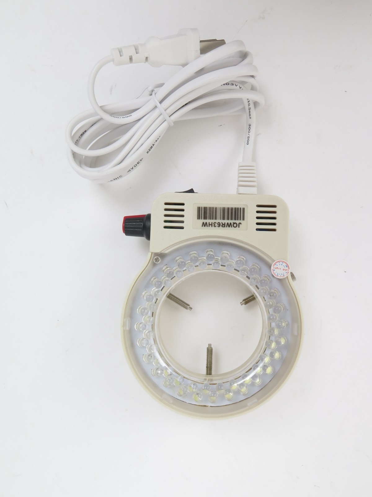 LED-WP64 56 LED Ring Light Illuminator for Stereo Microscope 110-240V New