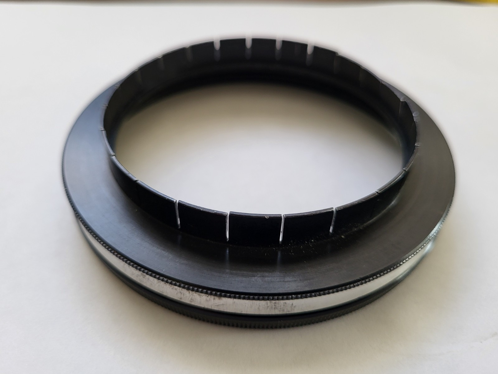 Ednalite 70mm Push On To 86mm Drop In Step Up Filter Holder Set