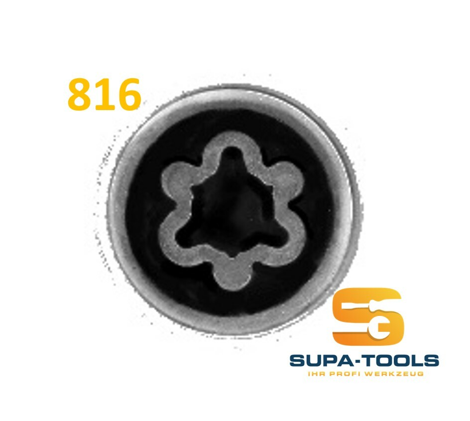 Audi Felgenschloss 816 Code S Original OEM Schlüssel Wheel Lock Key Radsicherung