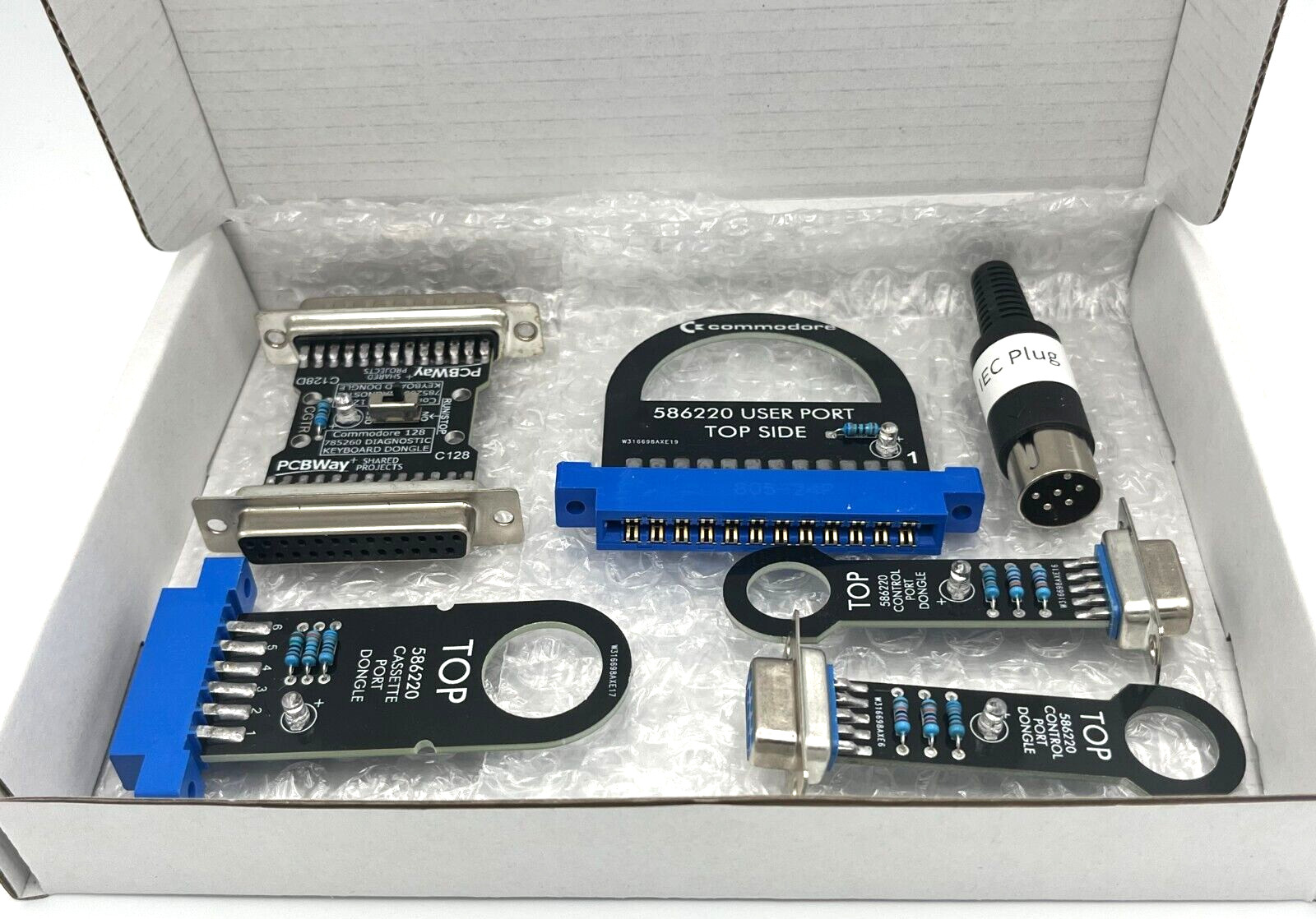 Commodore 128 Test Harness Set (without Diag cartridge) - USA seller