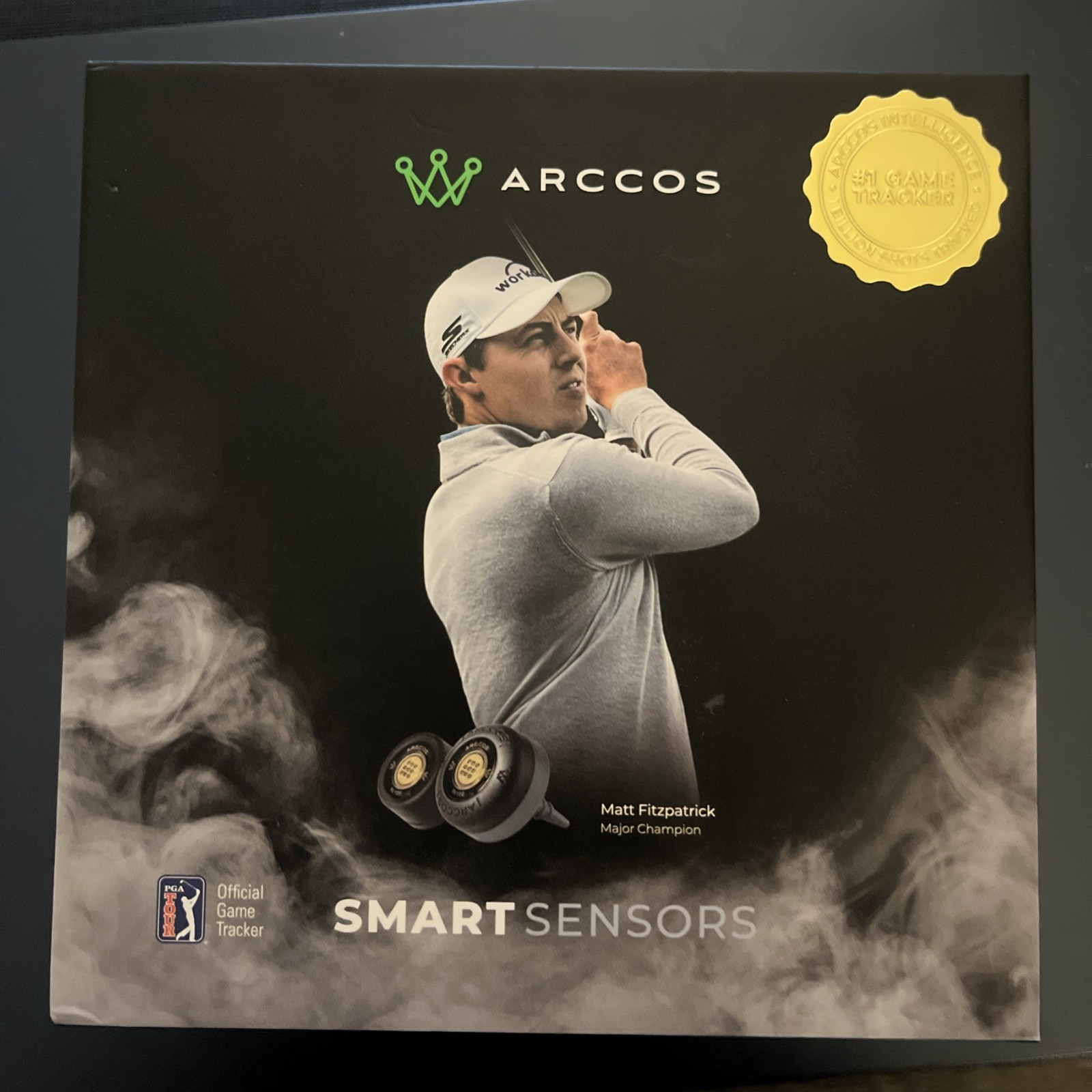 Arccos Smoke Smart Sensors Gen4 (Gen 4, Smoke/Black)