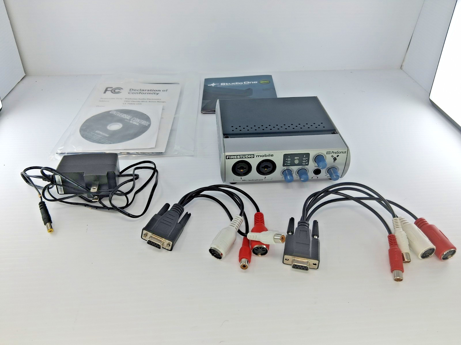PreSonus FireStudio Mobile 10x6 FireWire Audio Interface Box