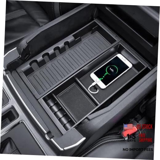 Center Console Organizer Compatible with 2015-2020 Ford F150 Accessories