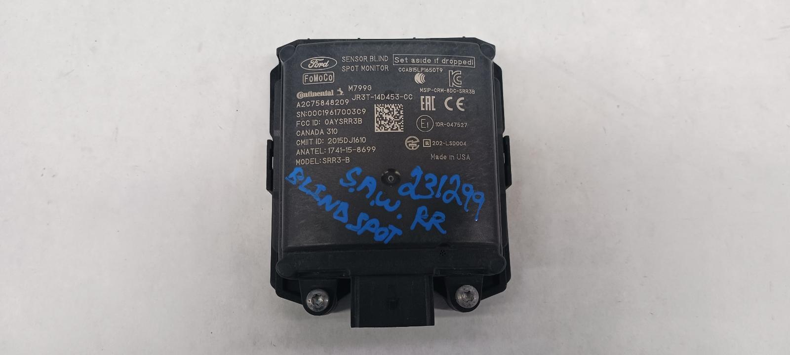 '19-'23 FORD EDGE rear radar unit blind spot monitor OEM Guaranteed!