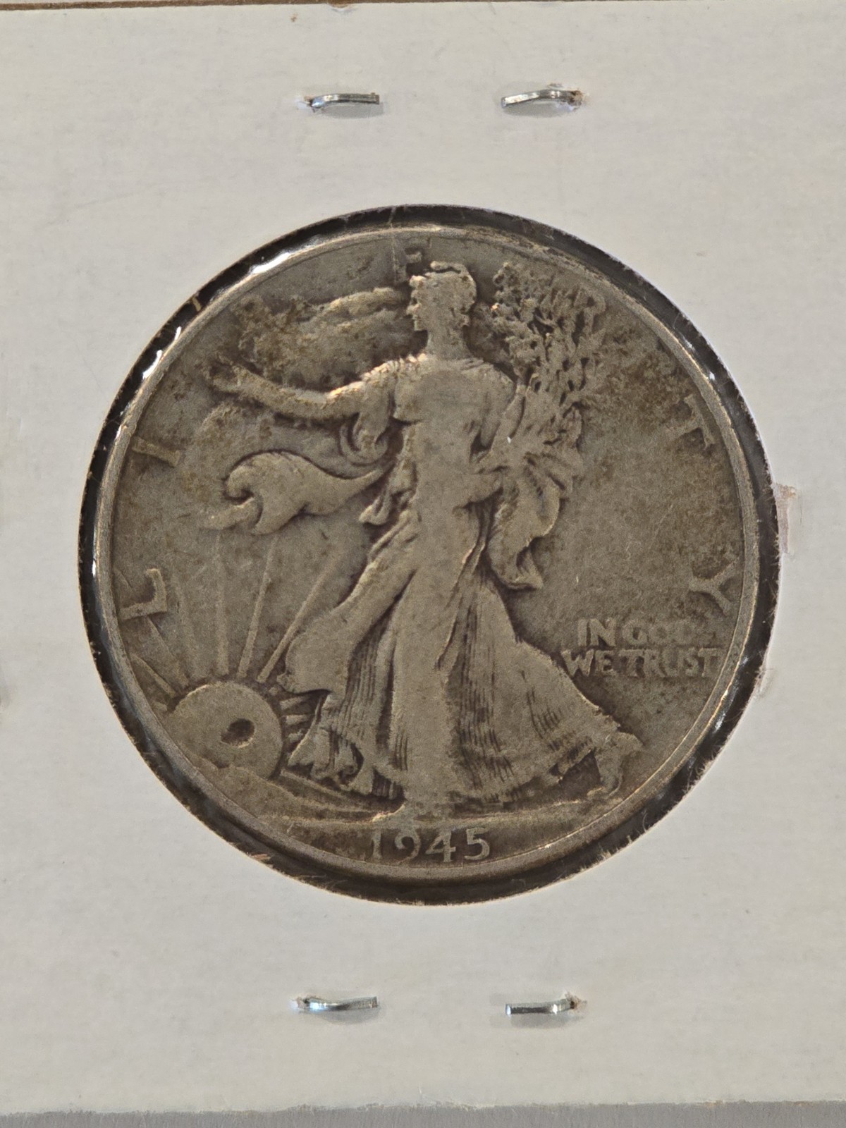 1945 50C Walking Liberty Half Dollar