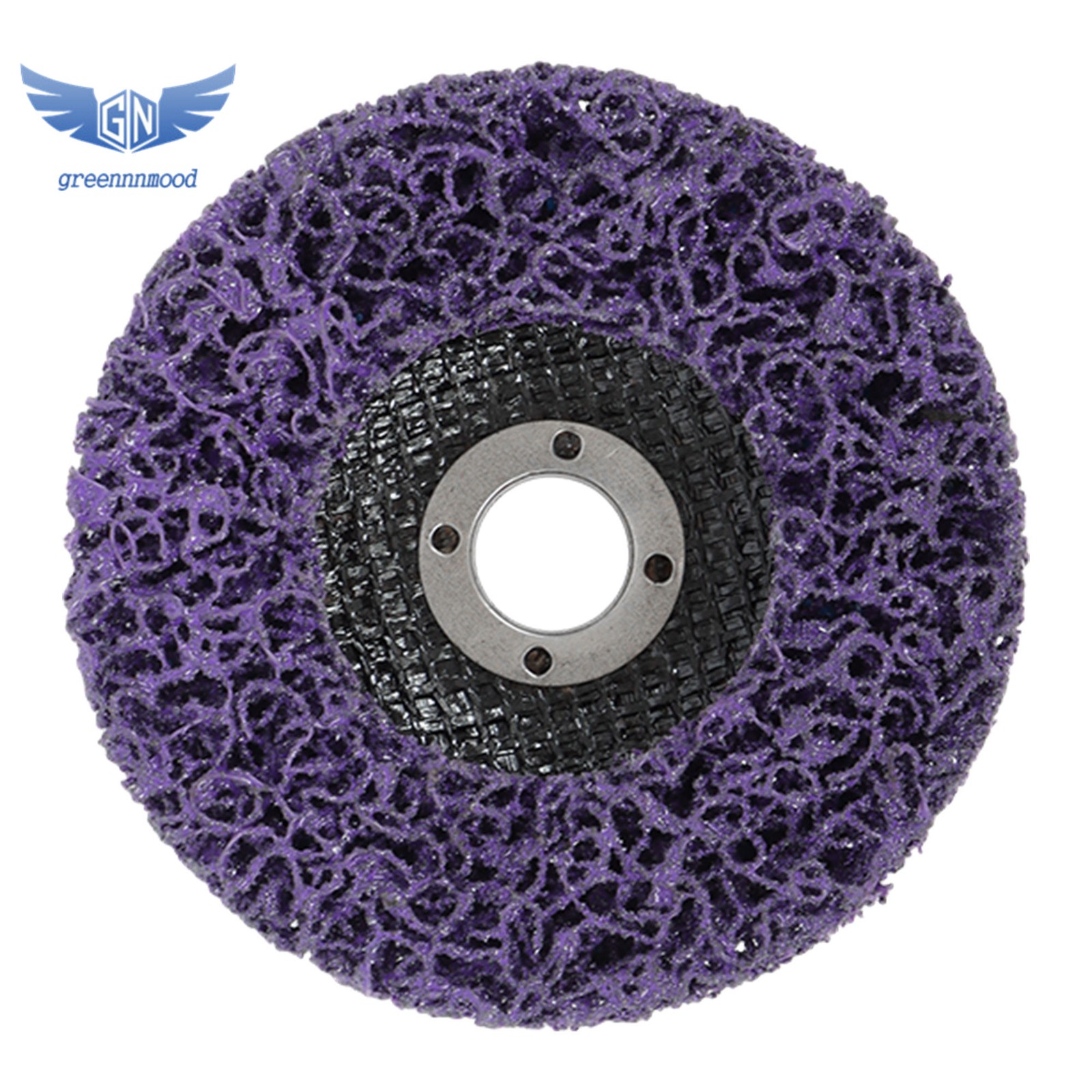 10Pcs 4" Paint Stripping Discs Multi Color Set for Metal Rust Angle Grinder