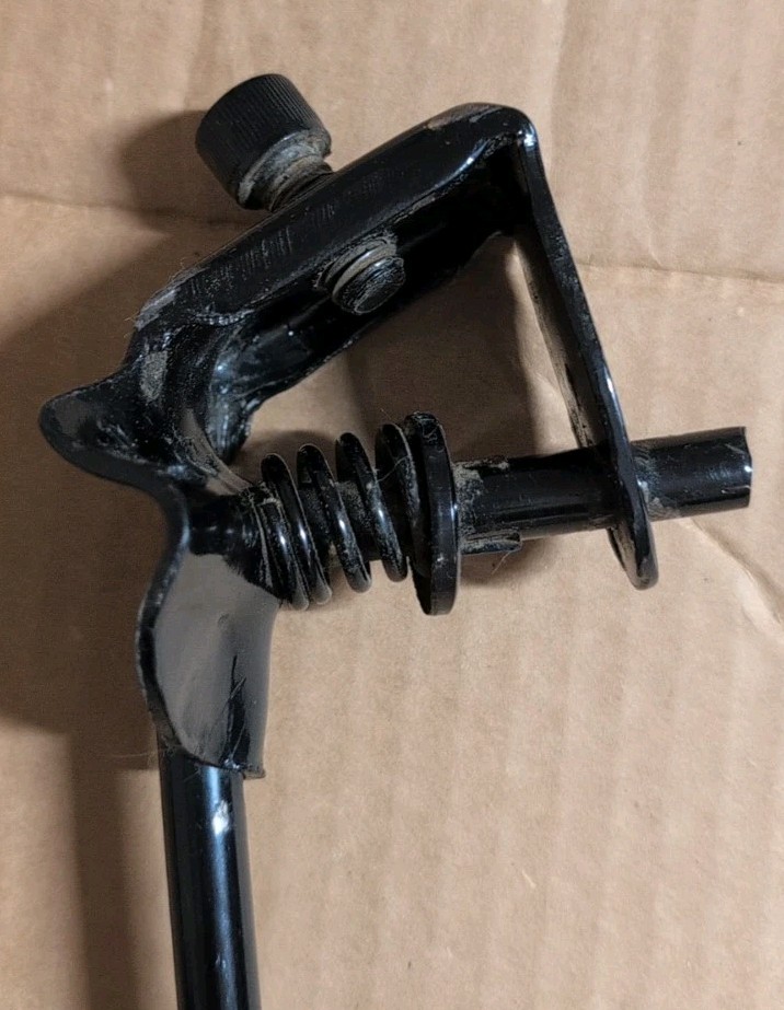 Black Centre-Mount Bicycle Kickstand 26