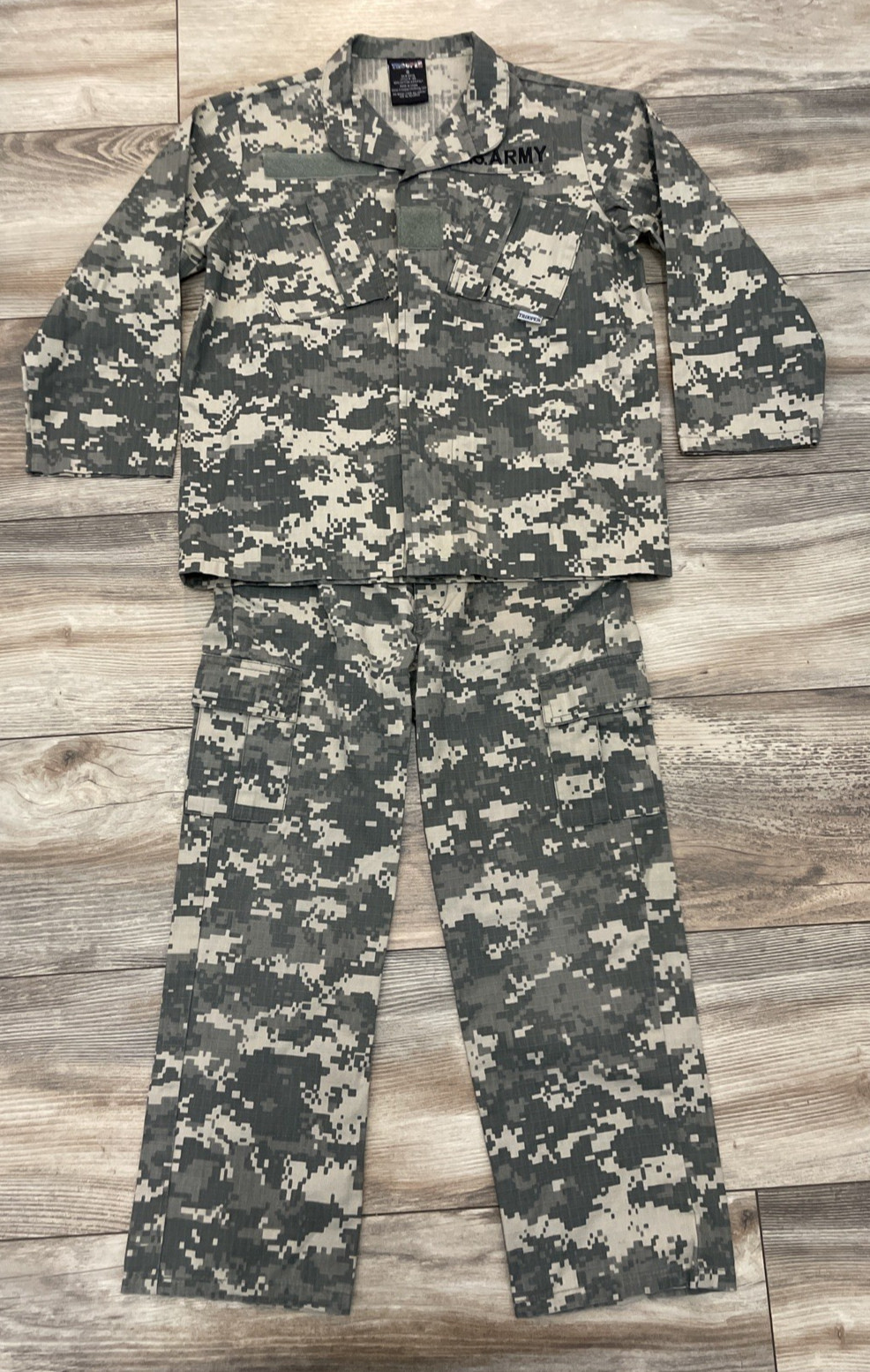 Trooper kids/toddler Small ARMY ACU Camo Outfit Costume Top and Bottom -  Small
