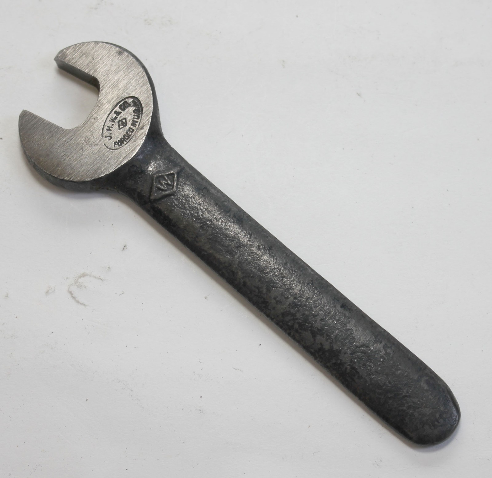 J. H. W. & Co. WILLIAMS ENGINEER WRENCH #701 7/16" Forged in USA Vintage
