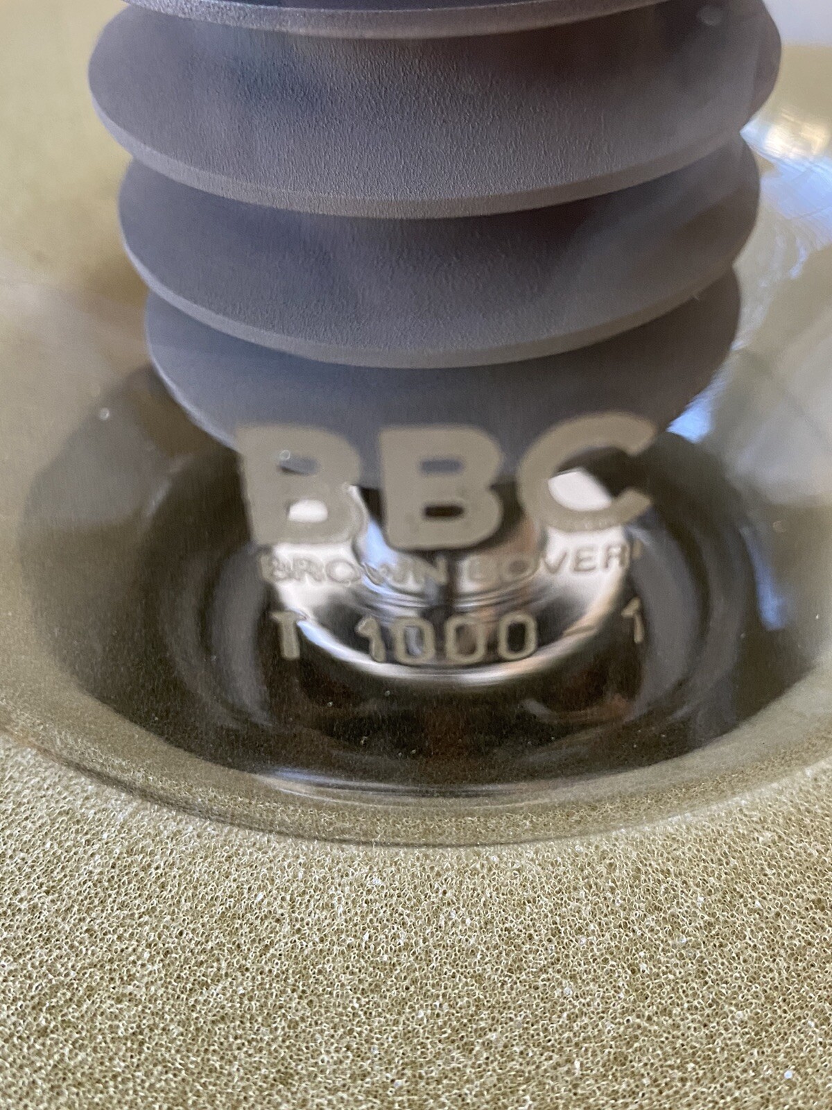 BBC Thales Radiation cooled triode T1000-1 Industrial RF Heating Nib