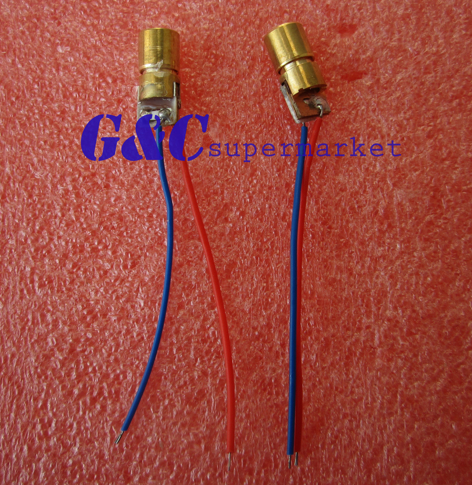 10 X 650nm 6mm 3V Laser Dot Diode Module Red Copper Head Mini Laser pointer