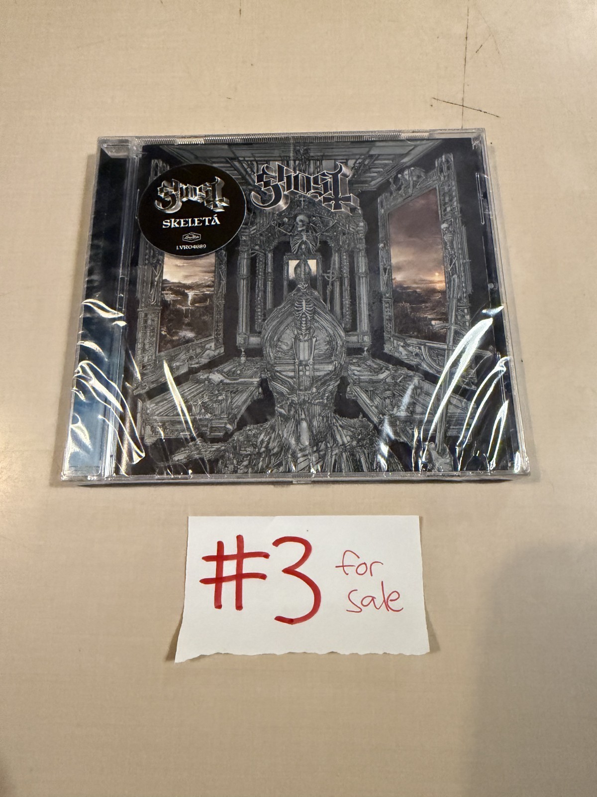 Ghost - Skeletá CD NEW/SEALED 2025 Loma Vista Records (Papa V Perpetua) Lachryma