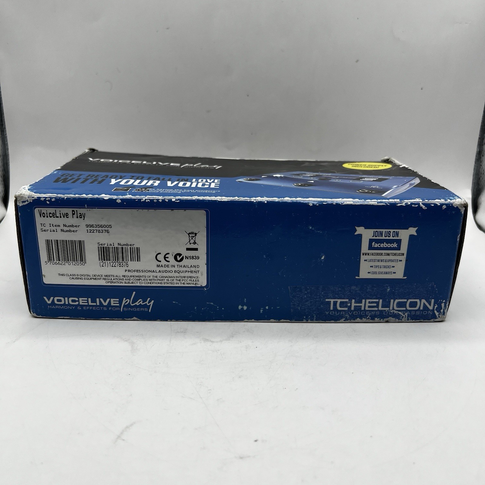 TC-Helicon VoiceLive Play Harmony & Vocal Effects Processor For Singers