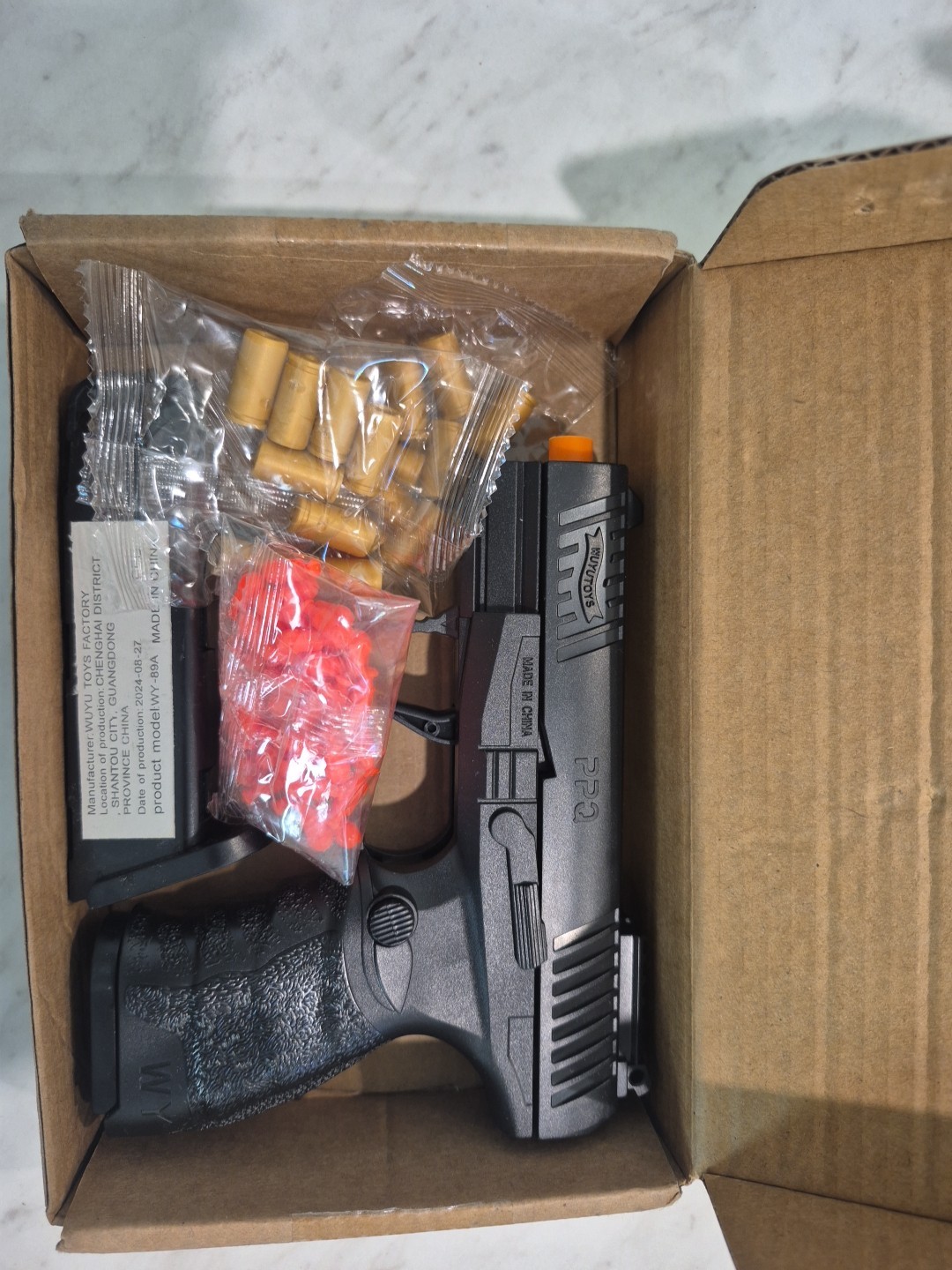 Shooting Toy with Automatic Shell Throwing