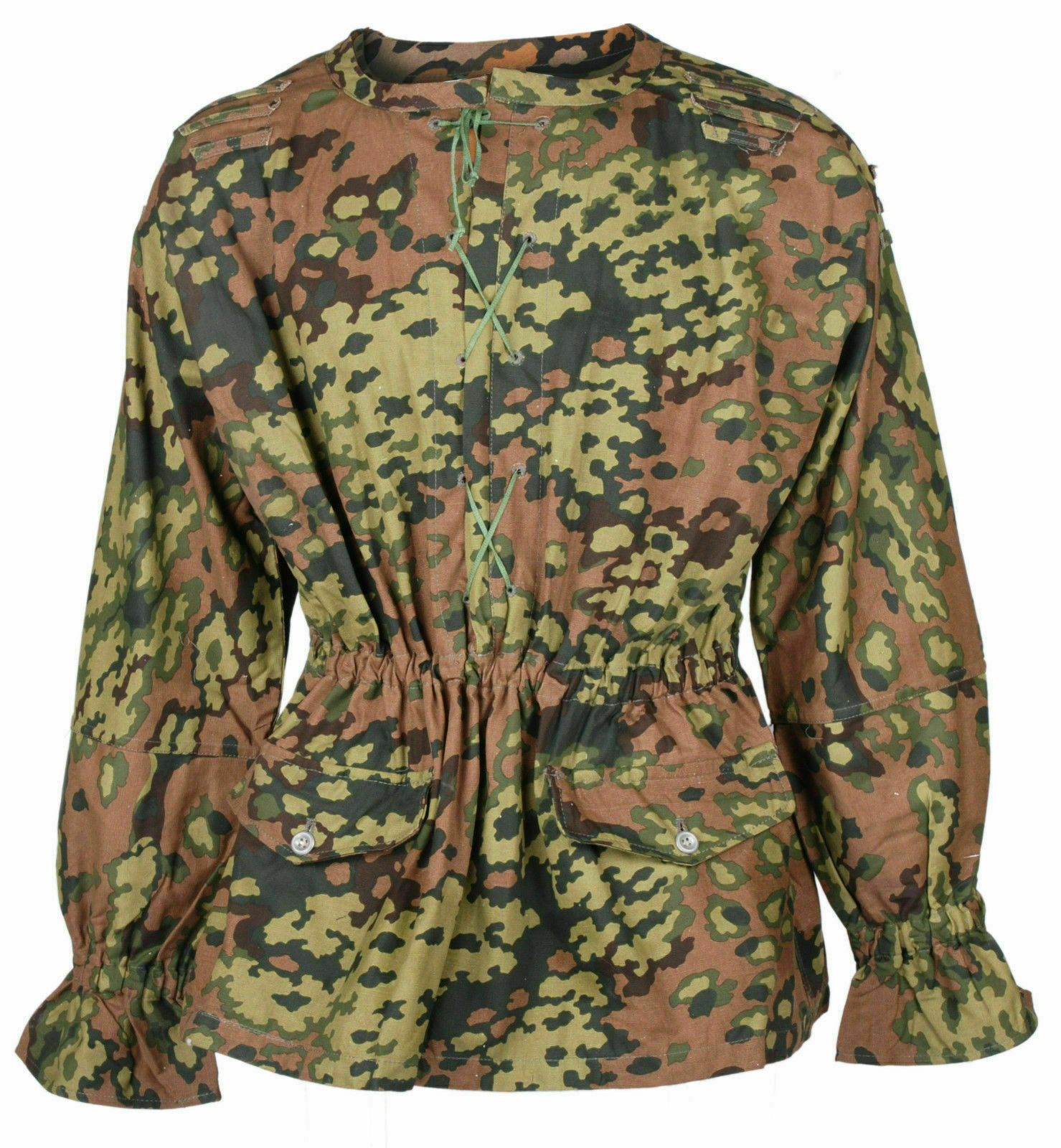 WW2 WWII German Elite M42 Oak Leaf Reversible Camouflage Smock Size M