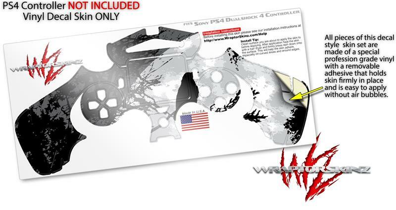 Skin for Sony PS4 Controller Moon Rise